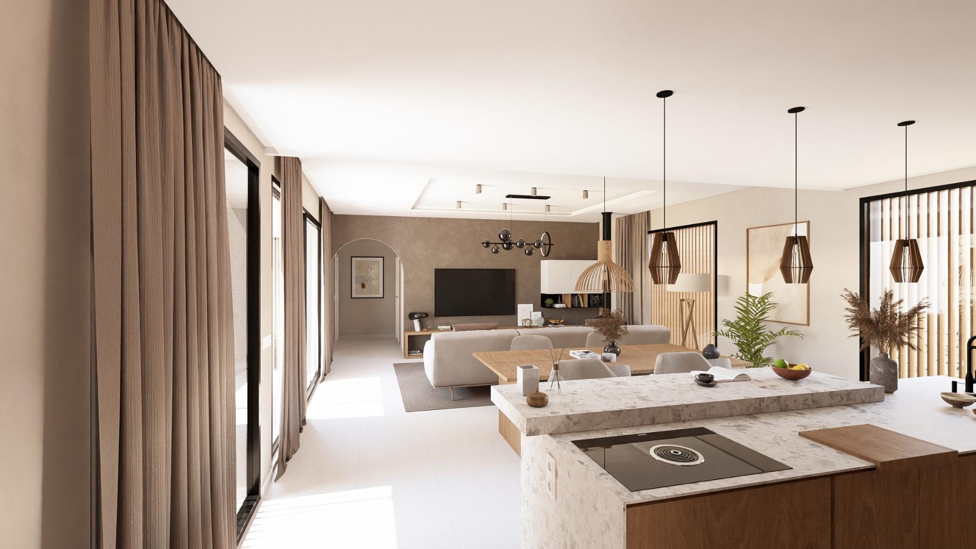 New build villas in altaona golf resort, murcia