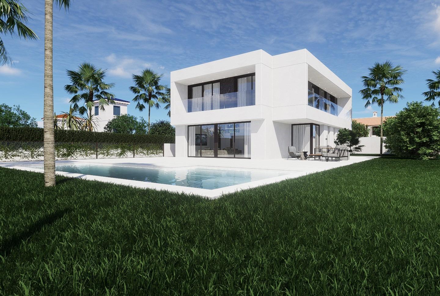 Luxury new build villa for sale in la zenia, orihuela costa