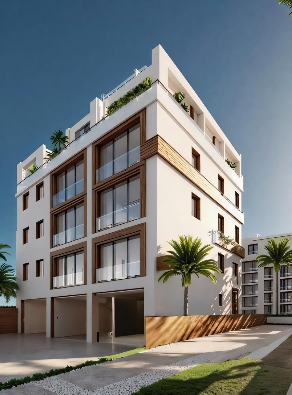 New build apartments just 100 m from the beach in lo pagan, san pedro del pinatar