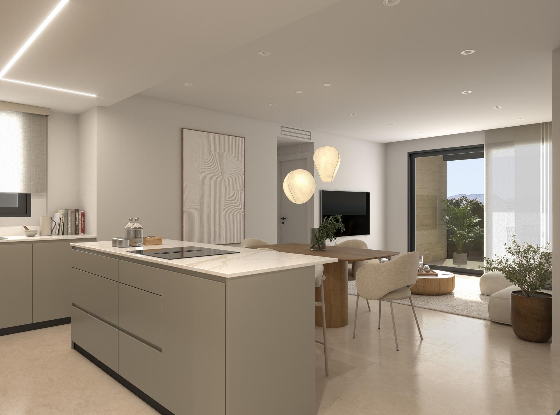 New build apartments for sale in catral alicante with rooftop pool