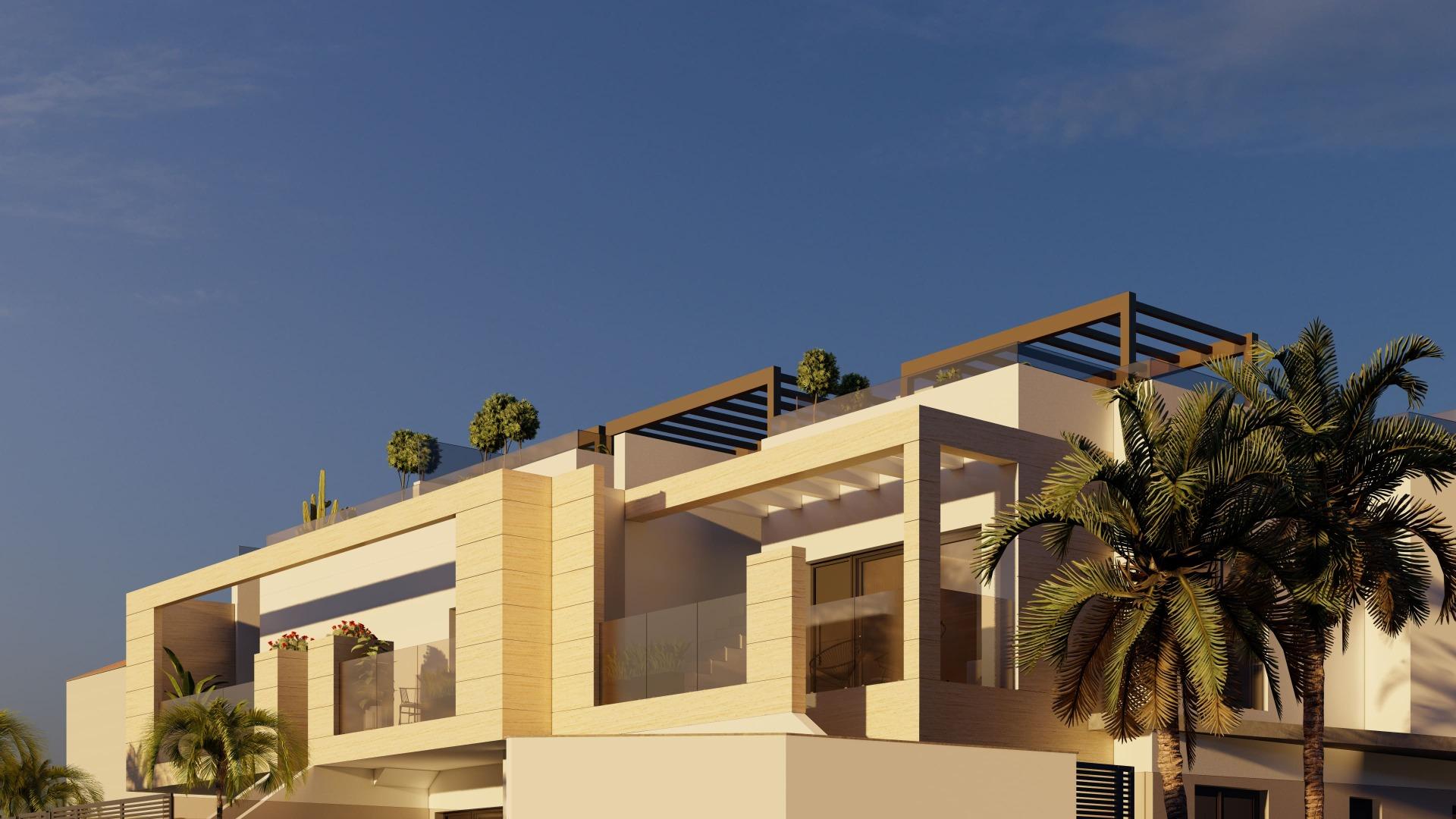New build bungalows in san pedro del pinatar modern living near the beach