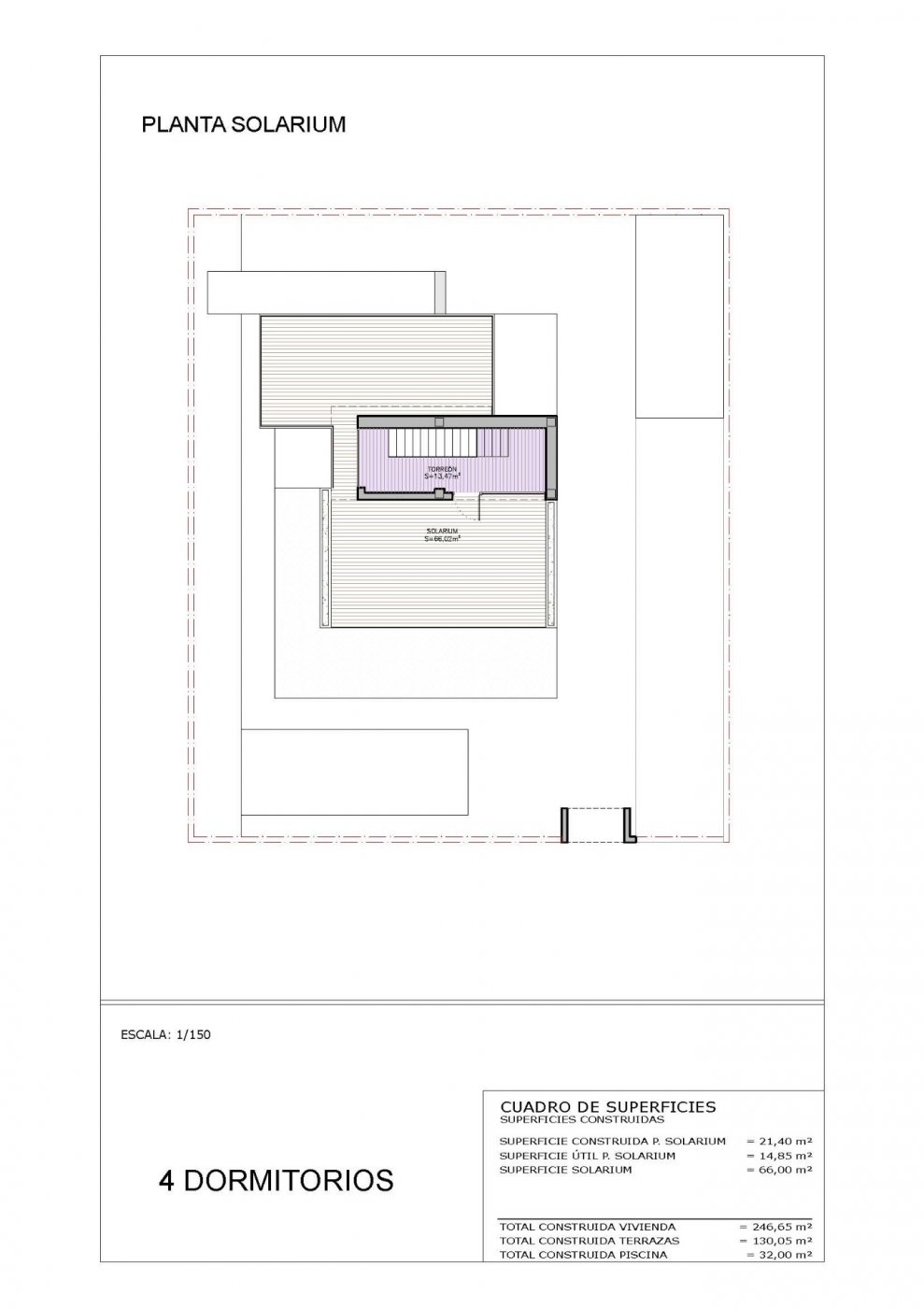 New construction villas 250 m from the beach in campoamor