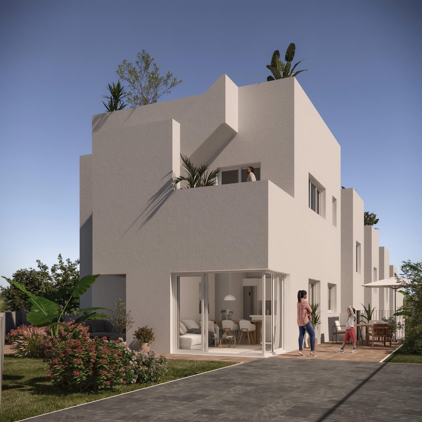 New build semi-detached villas in monforte del cid