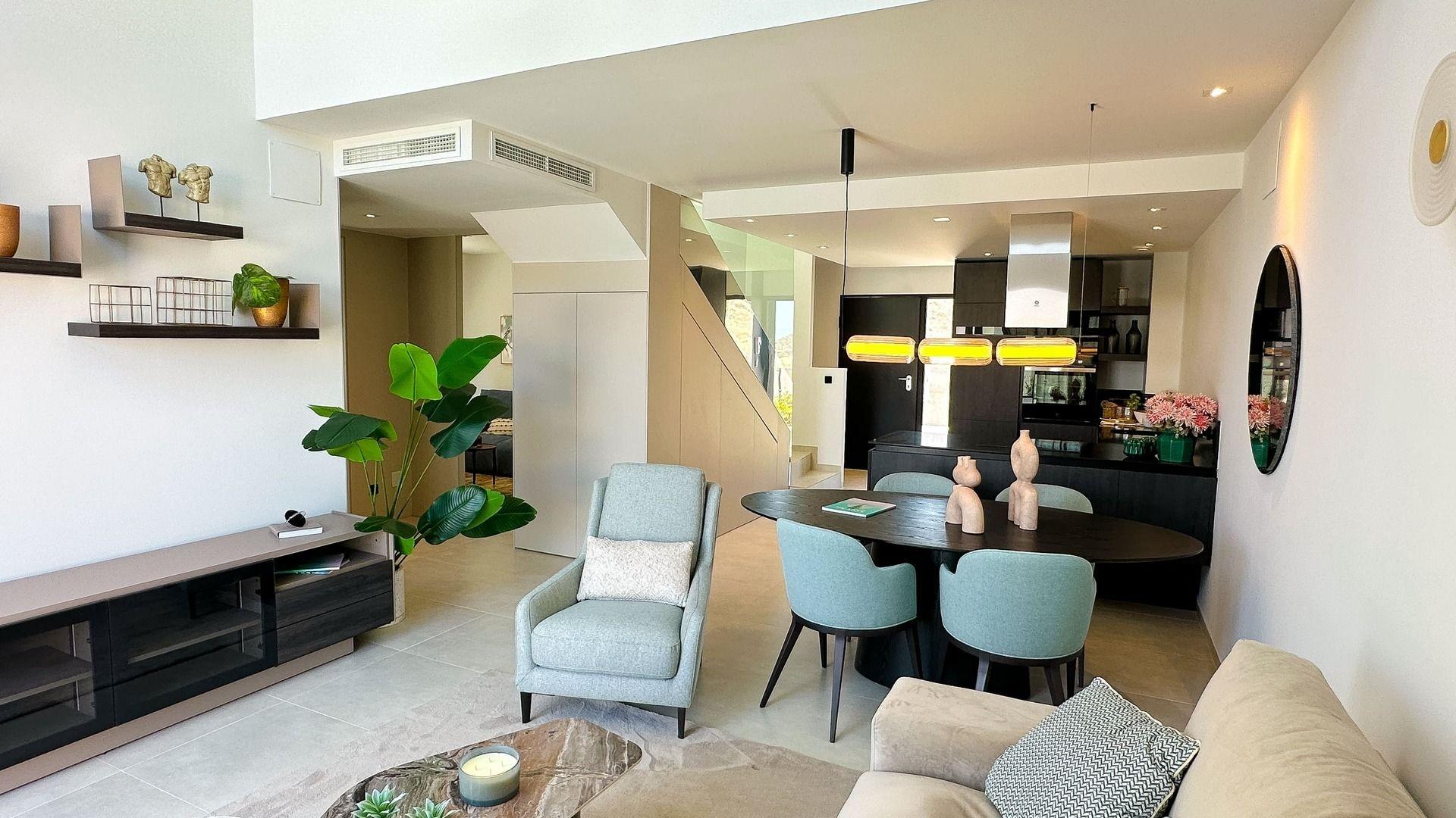 New build semi-detached villas with private pool in la finca golf resort, algorfa
