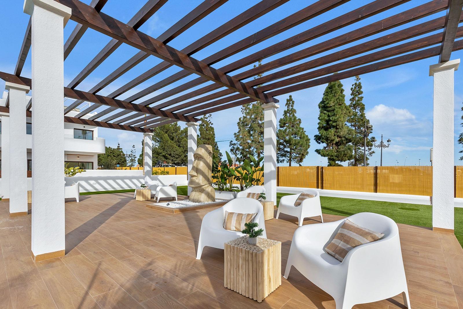 New build residential complex near serena golf and the mar menor in los alcazares