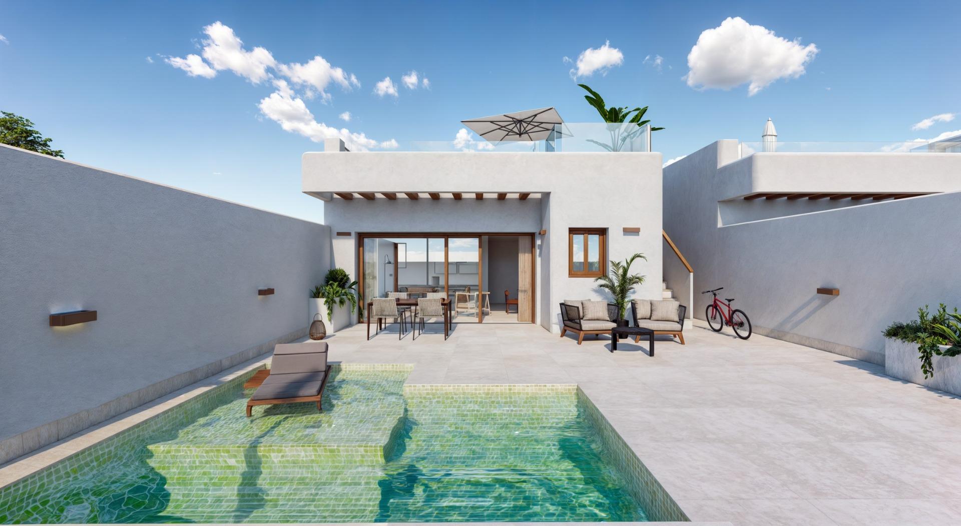 Modern new build villas in torre-pacheco, murcia