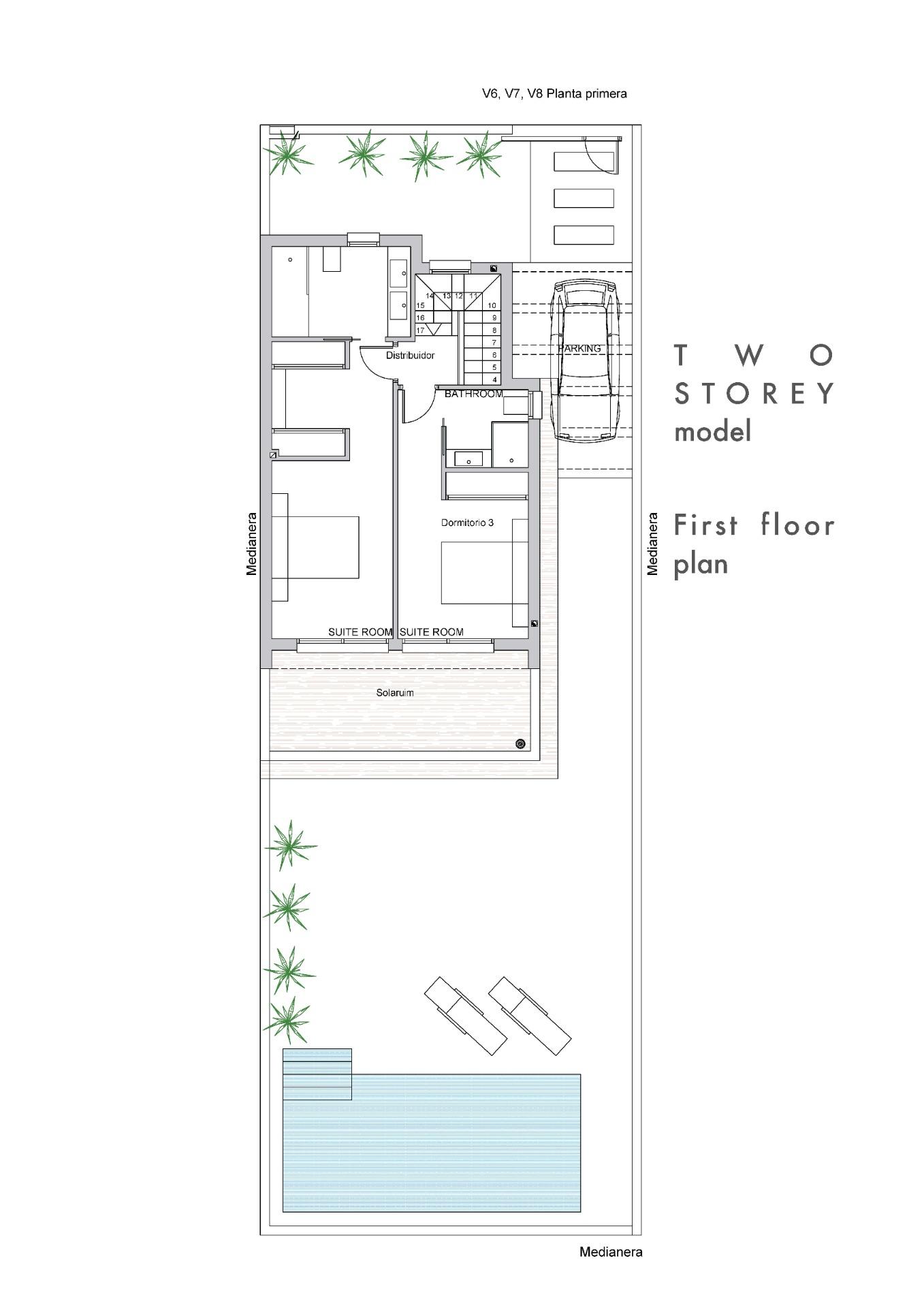 New build villas with private pool near la serena golf in los alcazares