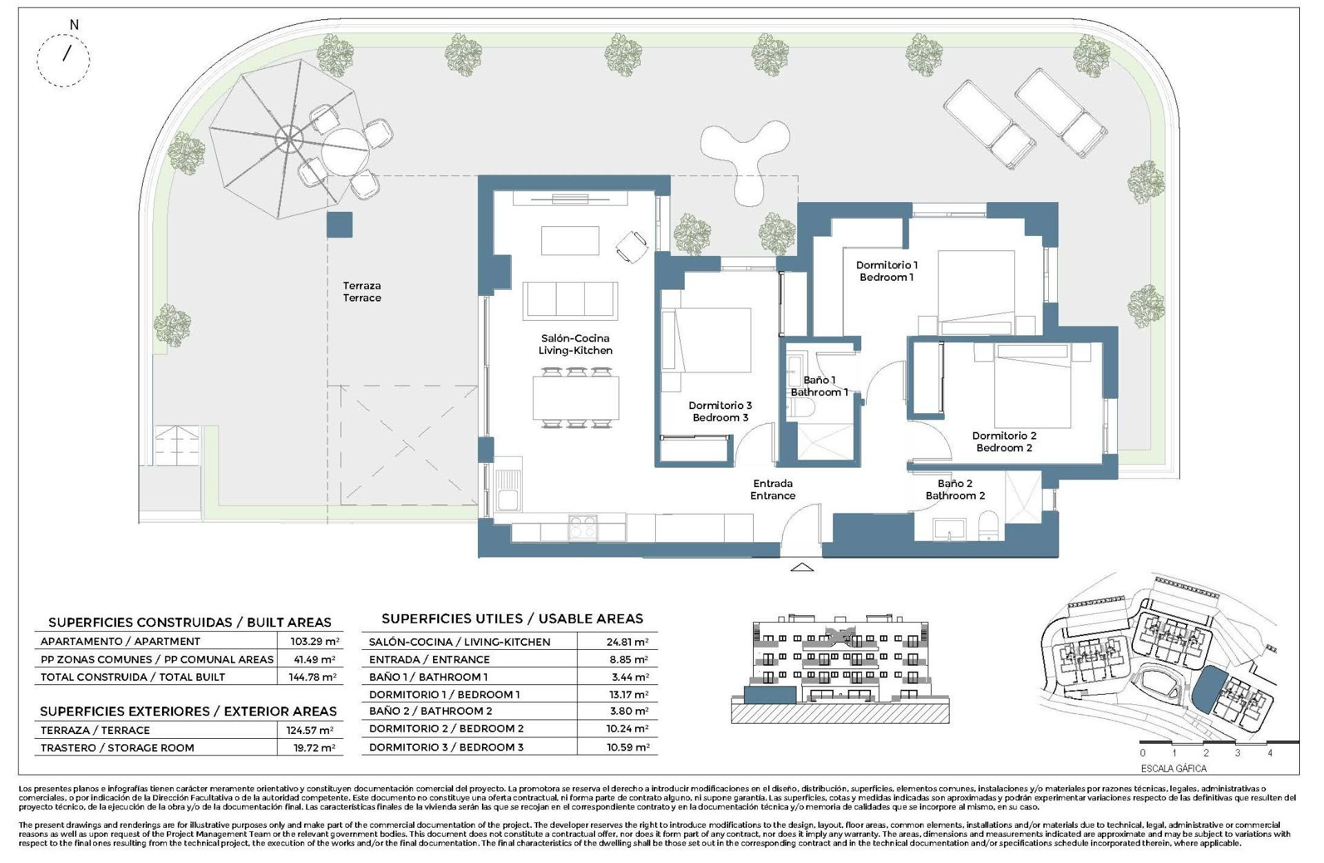 New build apartments and semi detached villas in corvera hills golf-murcia