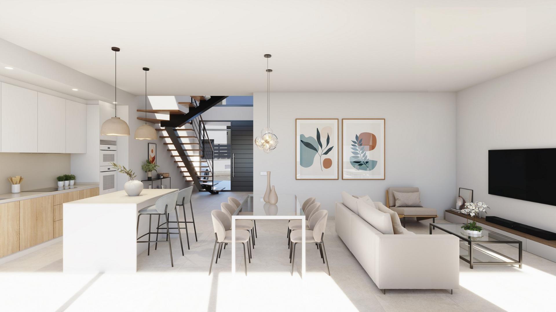 New build villas on the frontline of roda golf with private pool