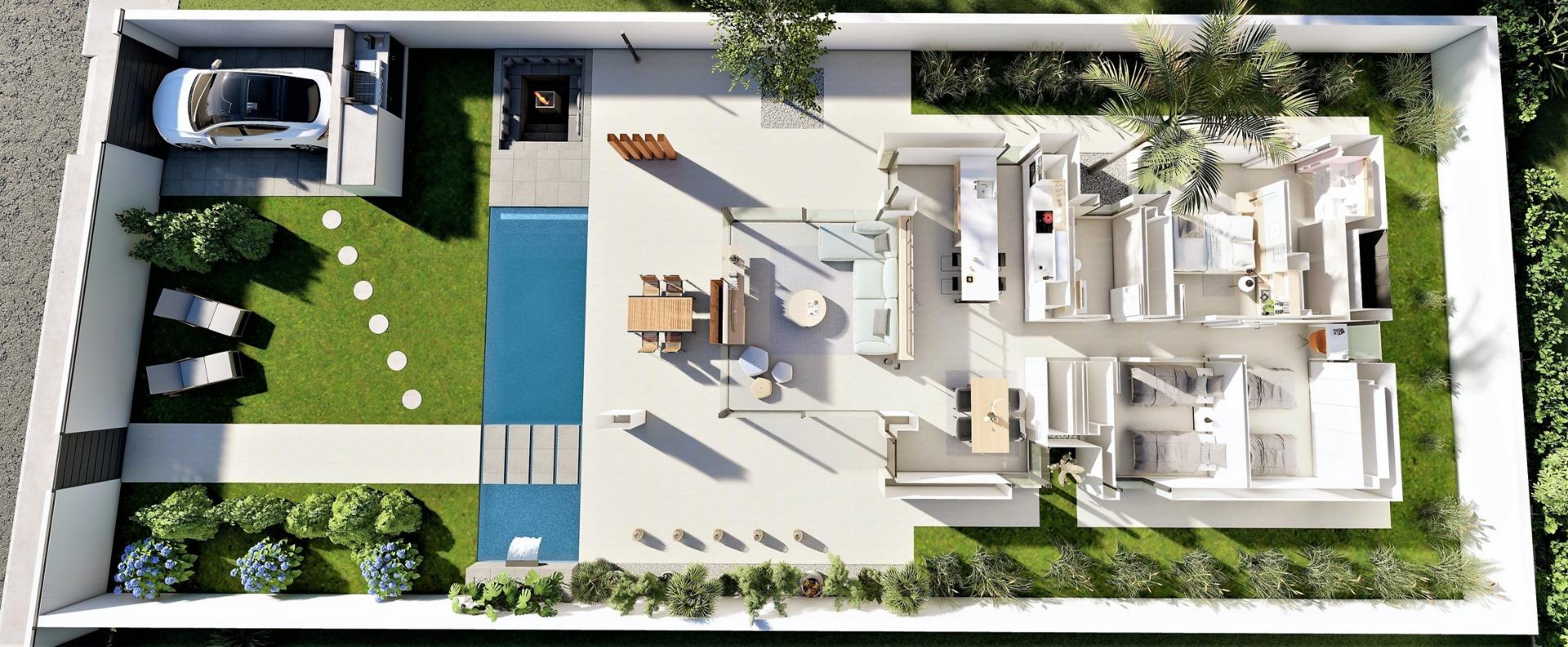 New build villas in san fulgencio