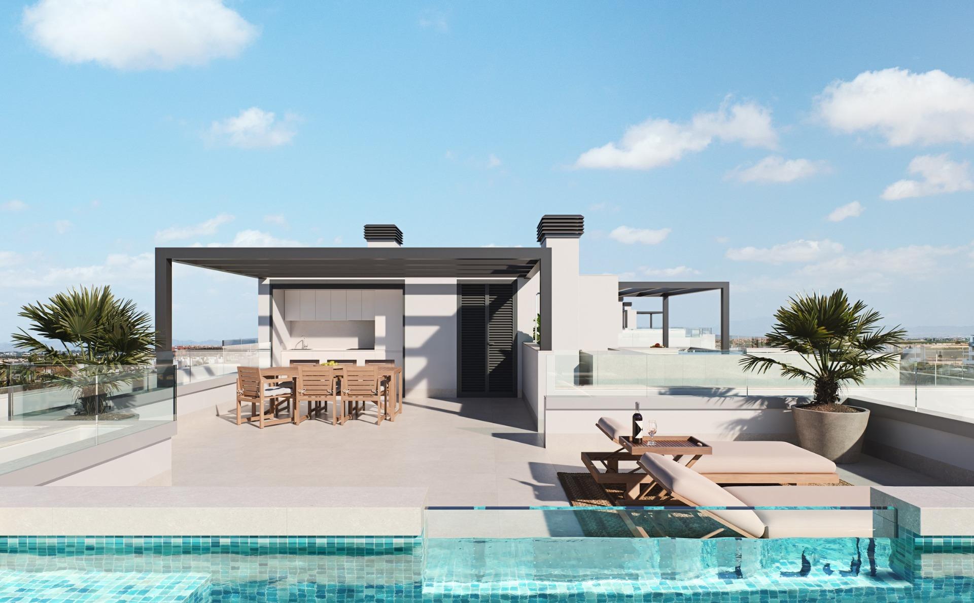 Luxury new build apartments for sale in santa rosalia lake and life resort murcia