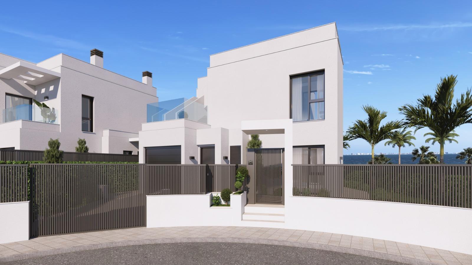 Luxury New Construction Villas on the Waterfront in Los Alcázares