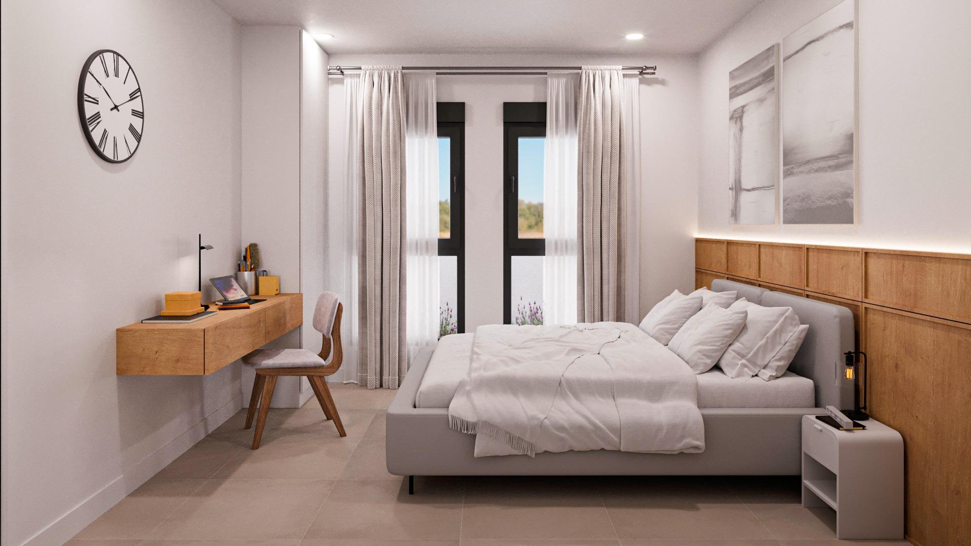 New build townhouses in fuente alamo, murcia