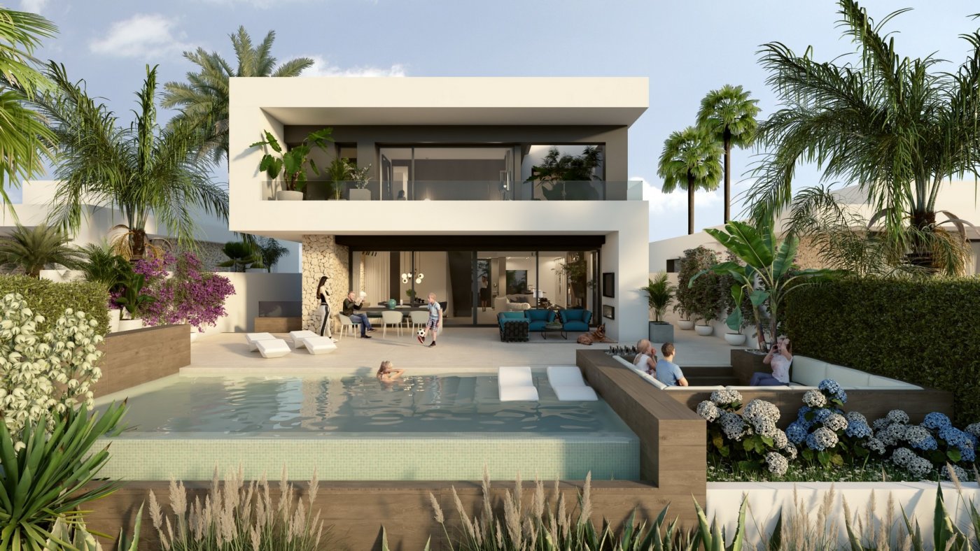 Exclusive new build frontline golf villas at la finca golf resort