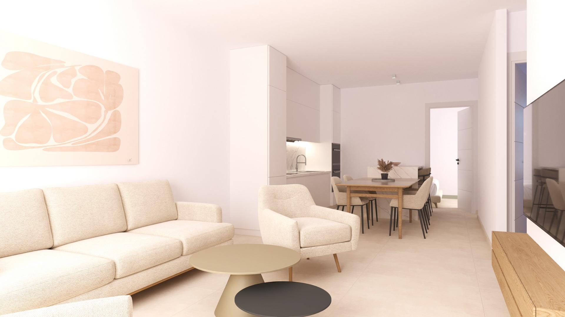 Modern new build apartments in san cayetano, torrepacheco, murcia