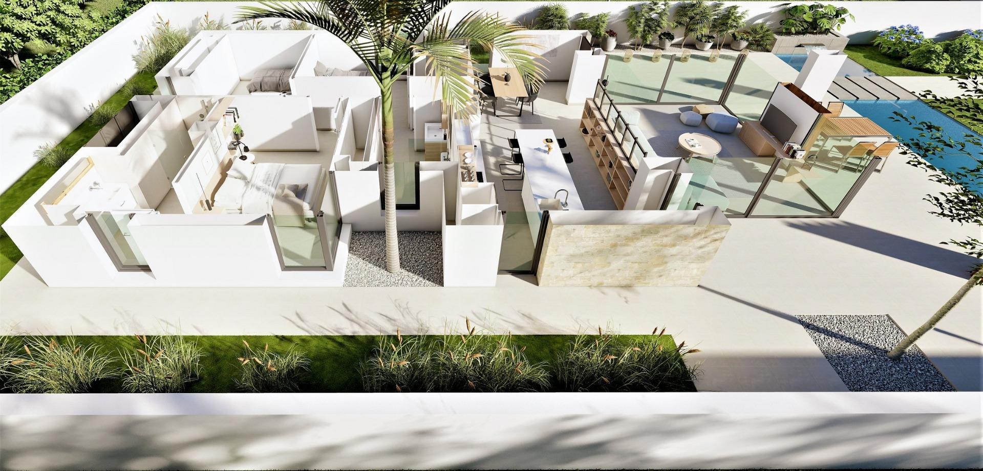 New build villas in san fulgencio
