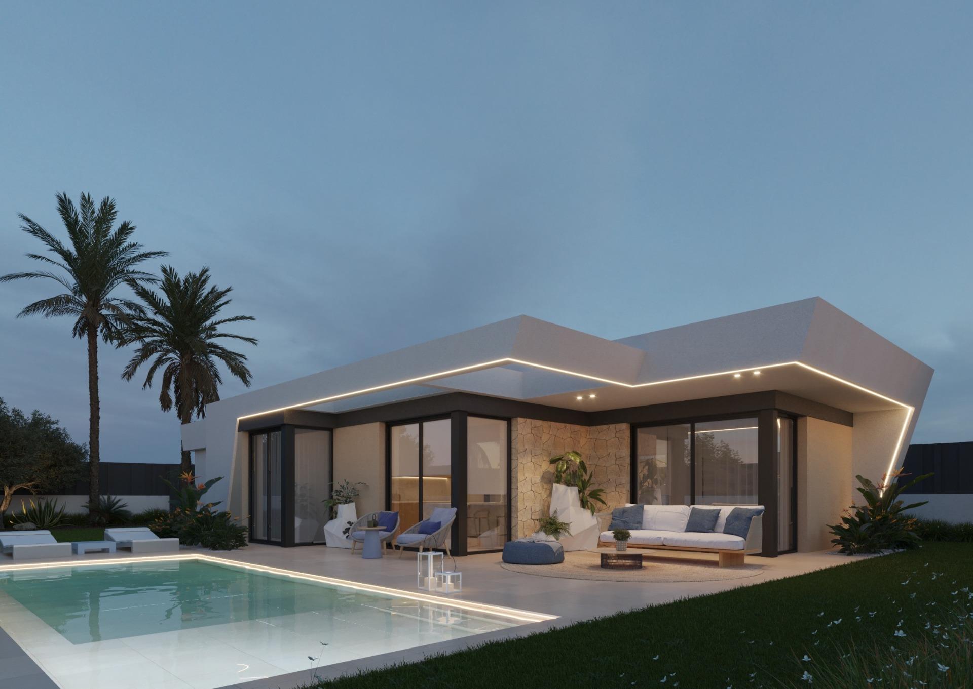 New build villas in molina de segura