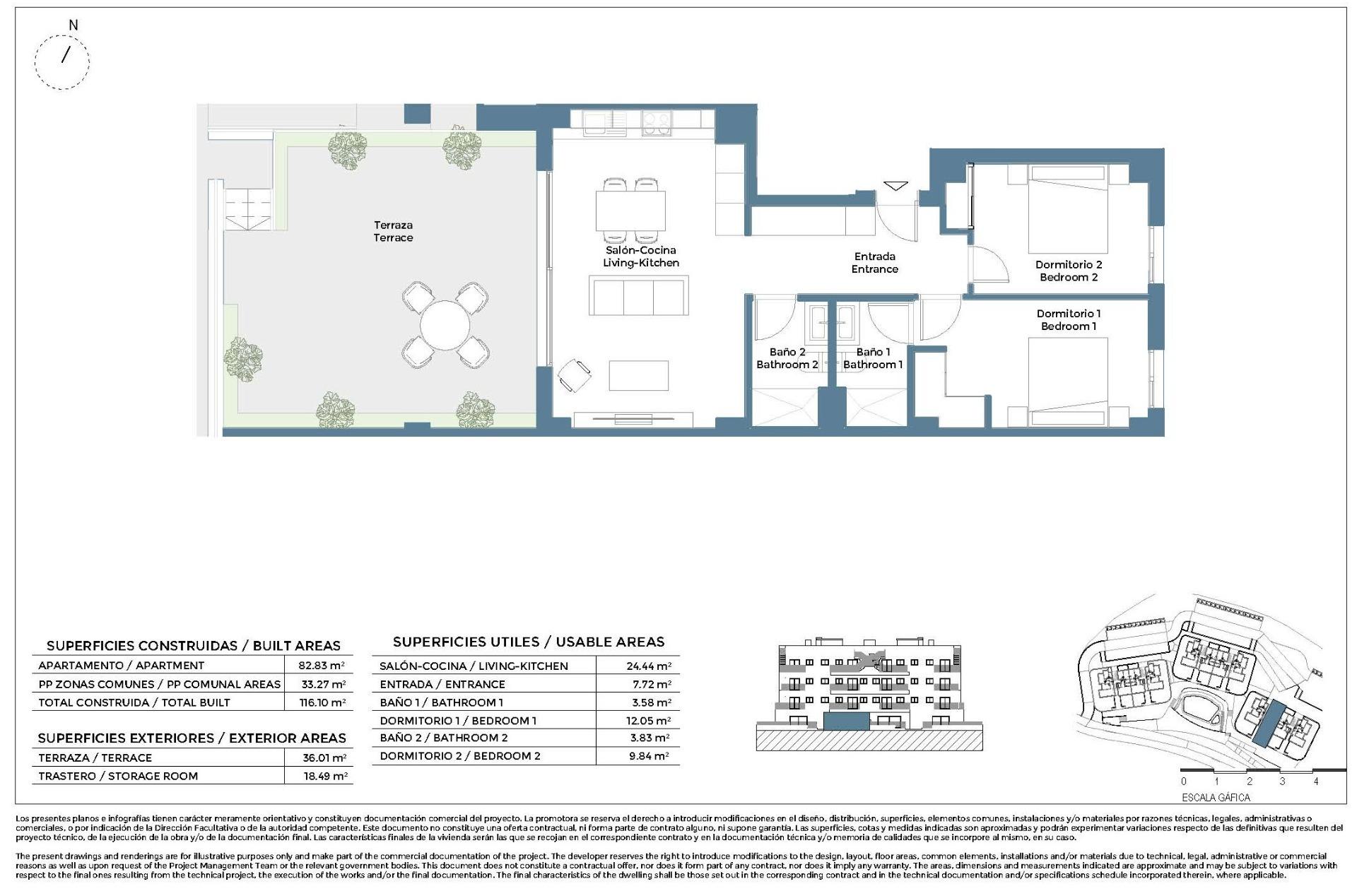 New build apartments and semi detached villas in corvera hills golf-murcia