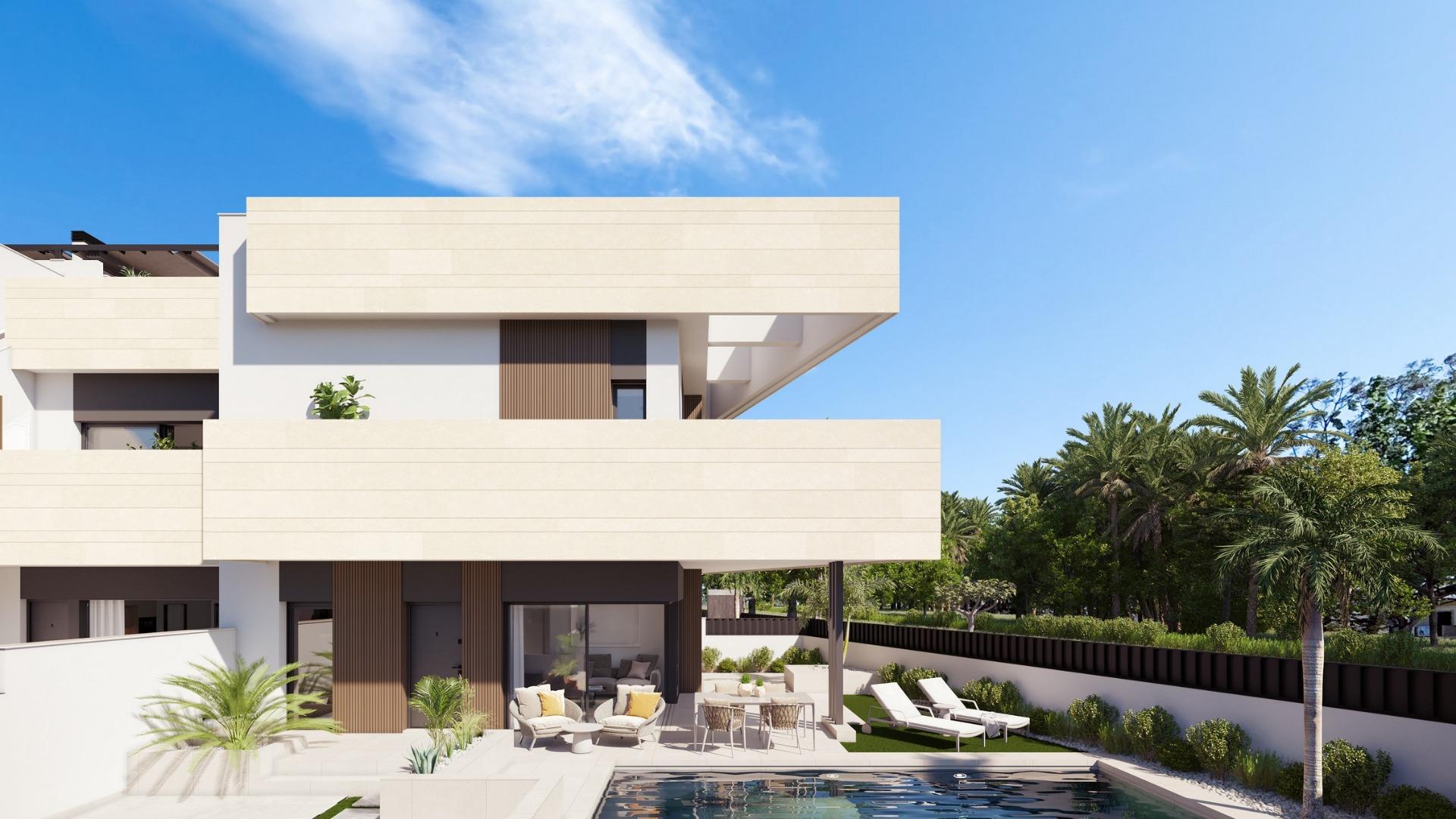 Boutique development of new build homes with private pools in pilar de la horadada