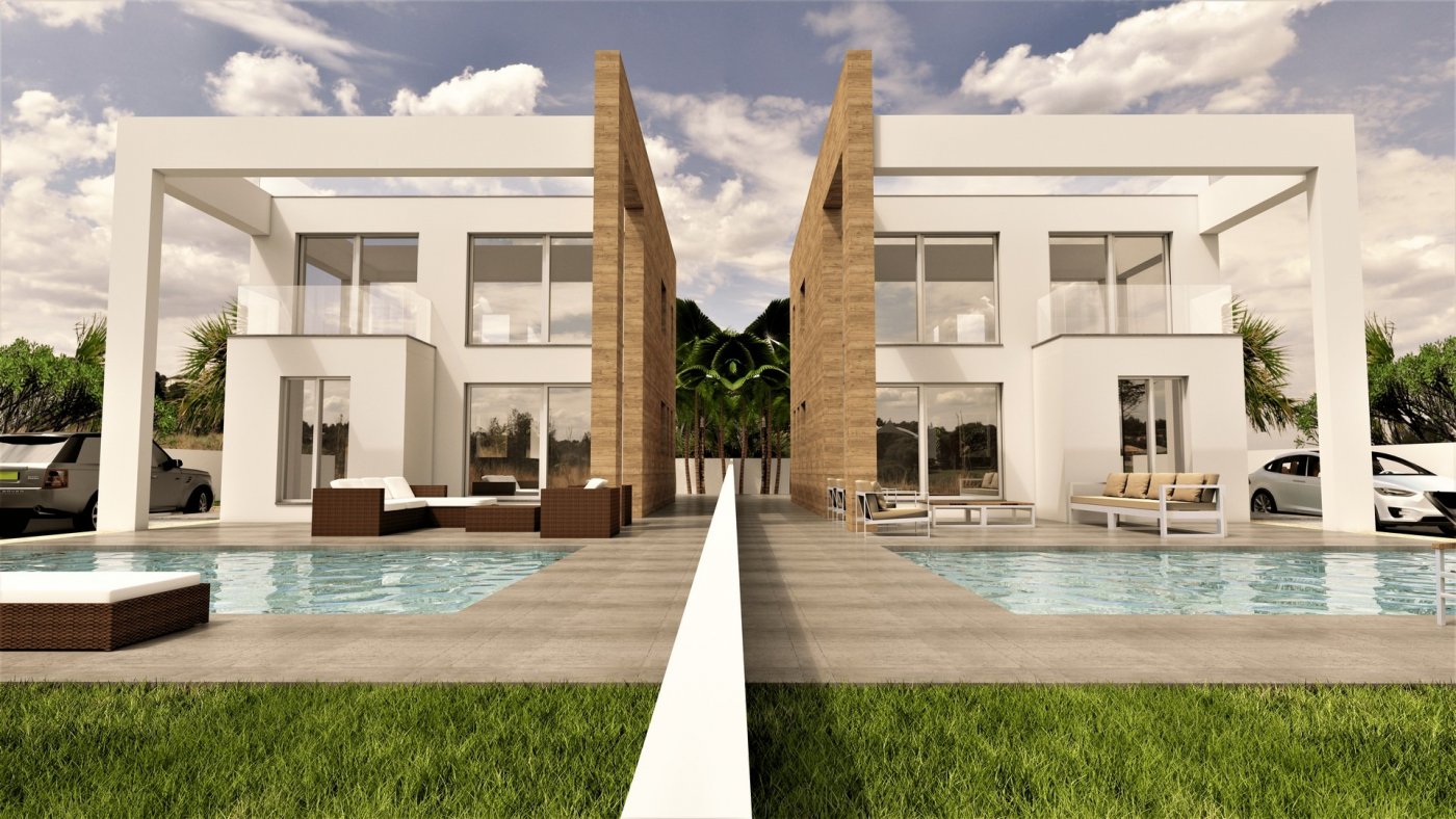 2 new build villas in torrevieja