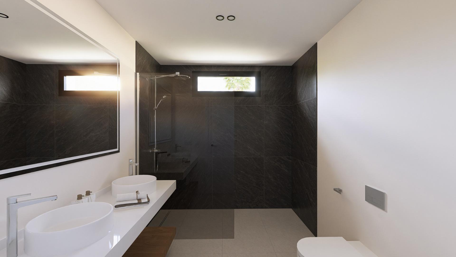 Contemporary one level villas in altaona golf resort murcia
