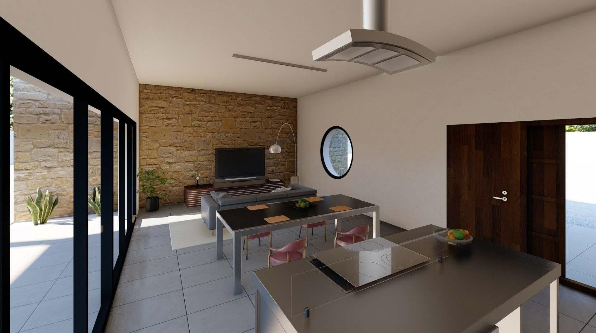 Modern newly built villa on a large rural plot near pinoso