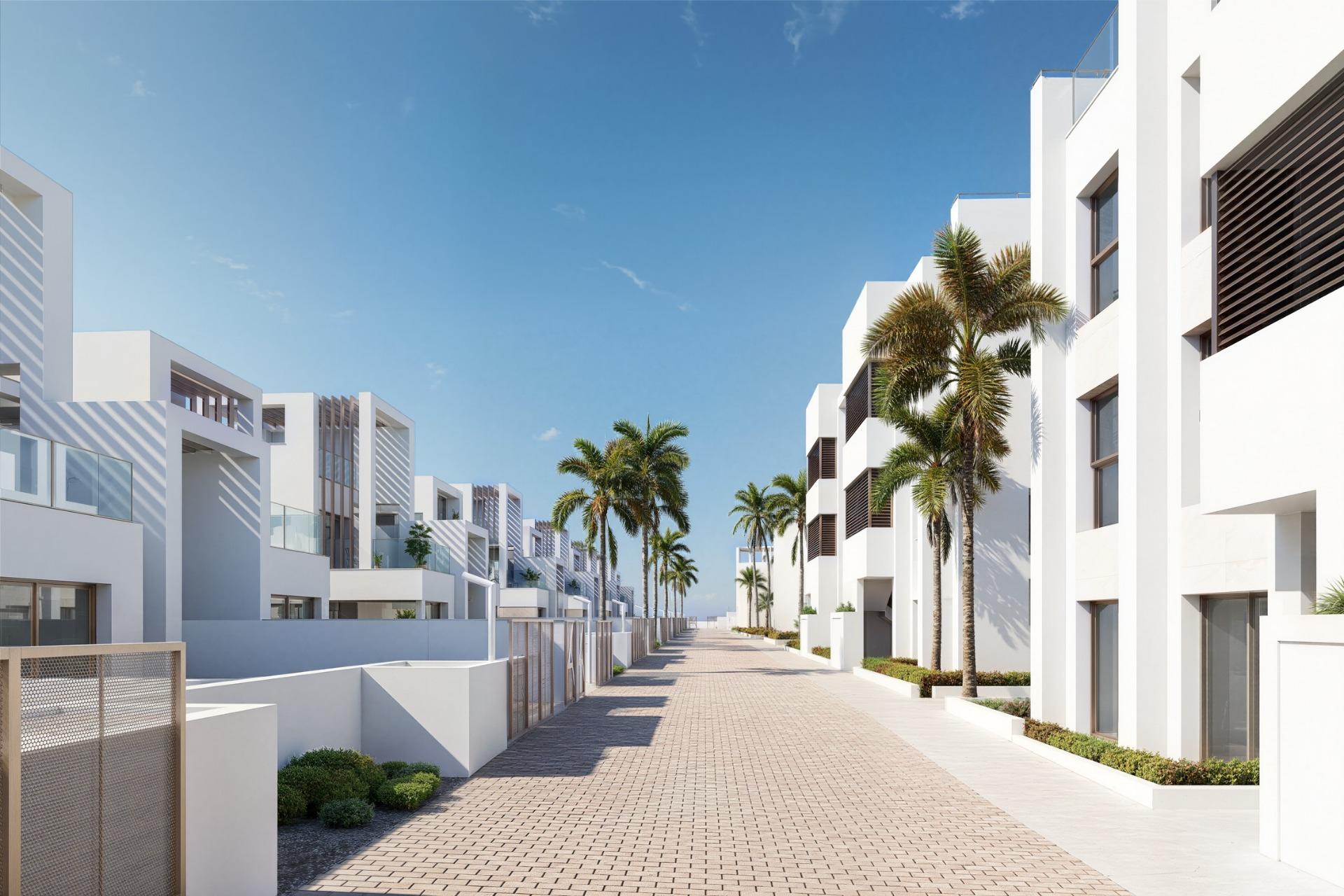 New build villas with private pool at serena golf-los alcazares