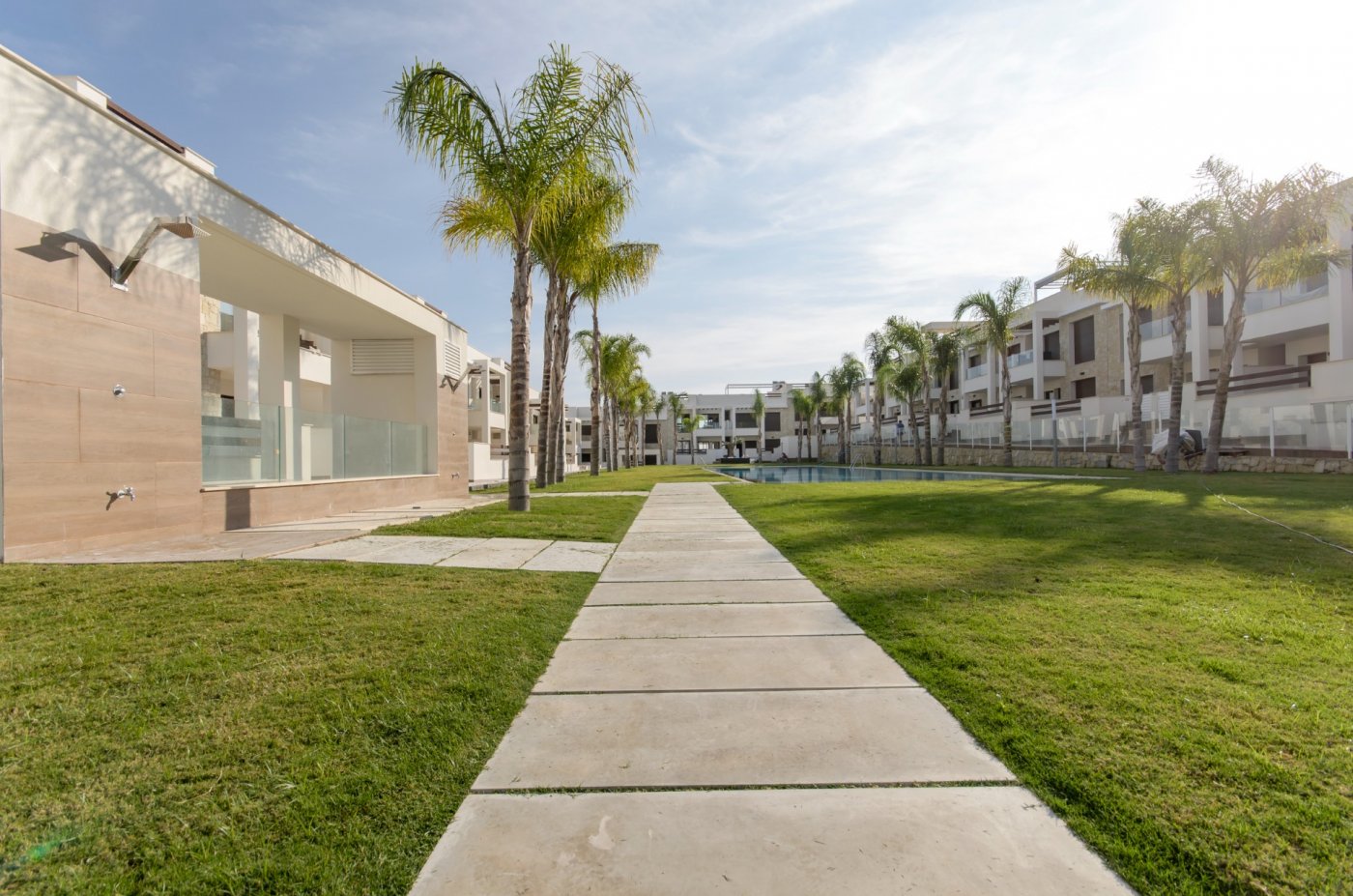 New build residential of bungalow apartments in los balcones, torrevieja