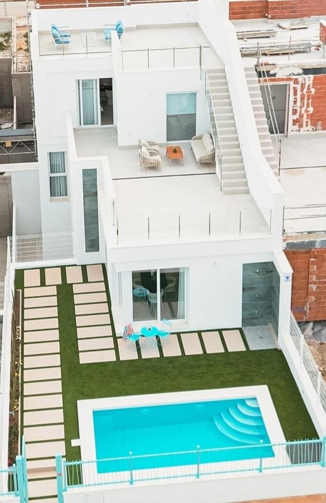 New build villas near la serena golf and the beach in los alcázares