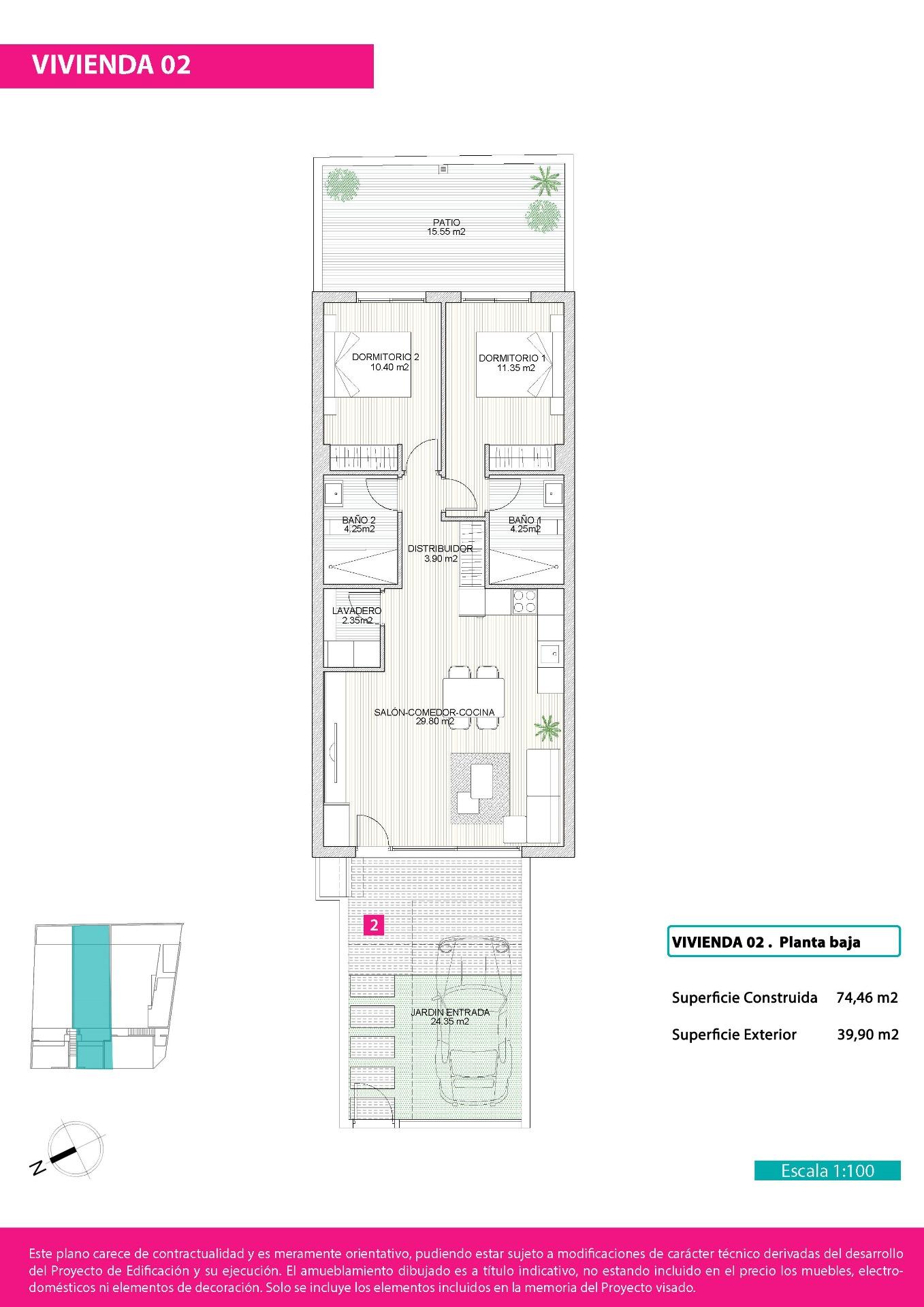 New build bungalows in lo pagán: modern living near the beach