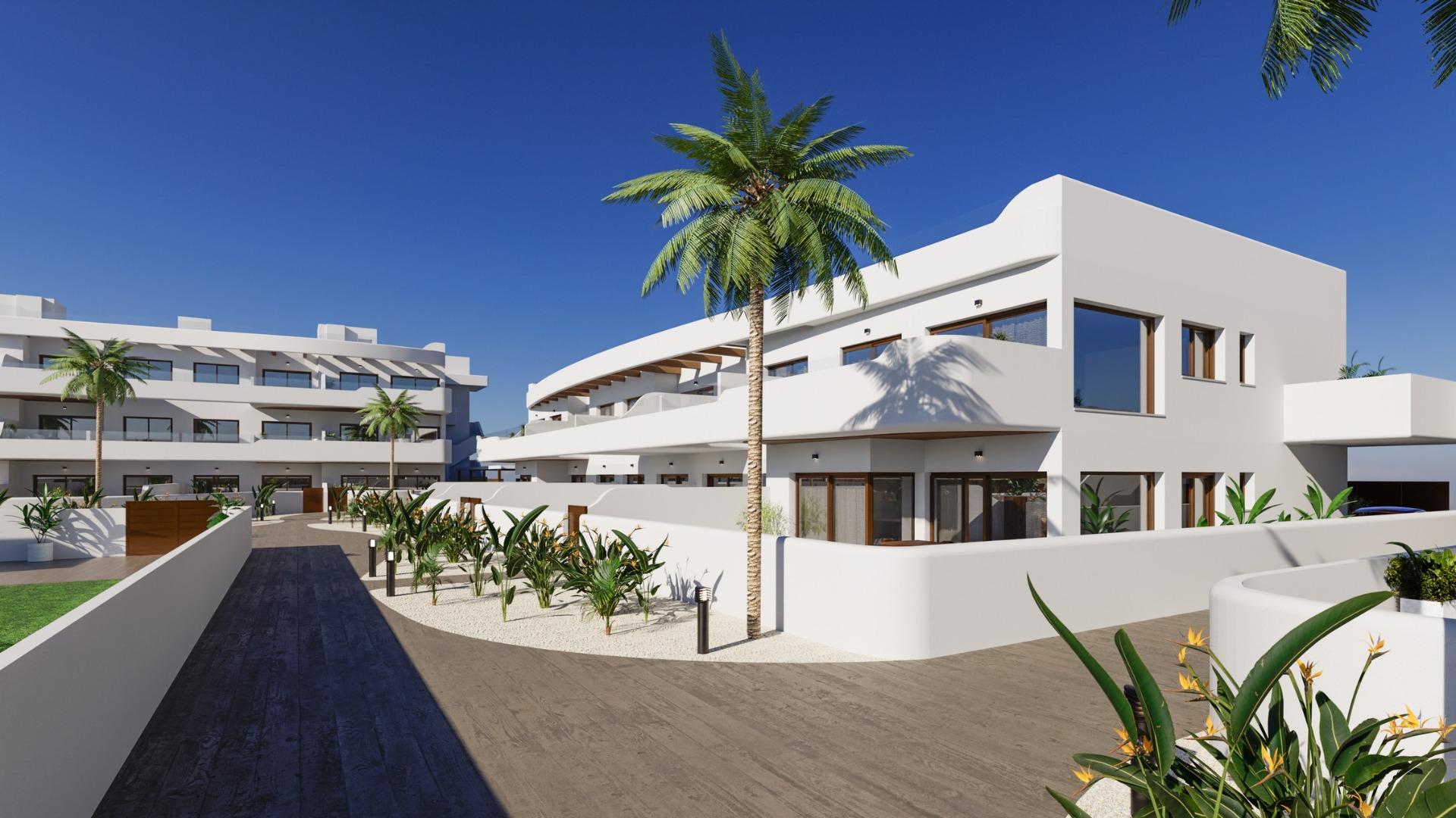 New build residential complex near serena golf and the mar menor in los alcazares