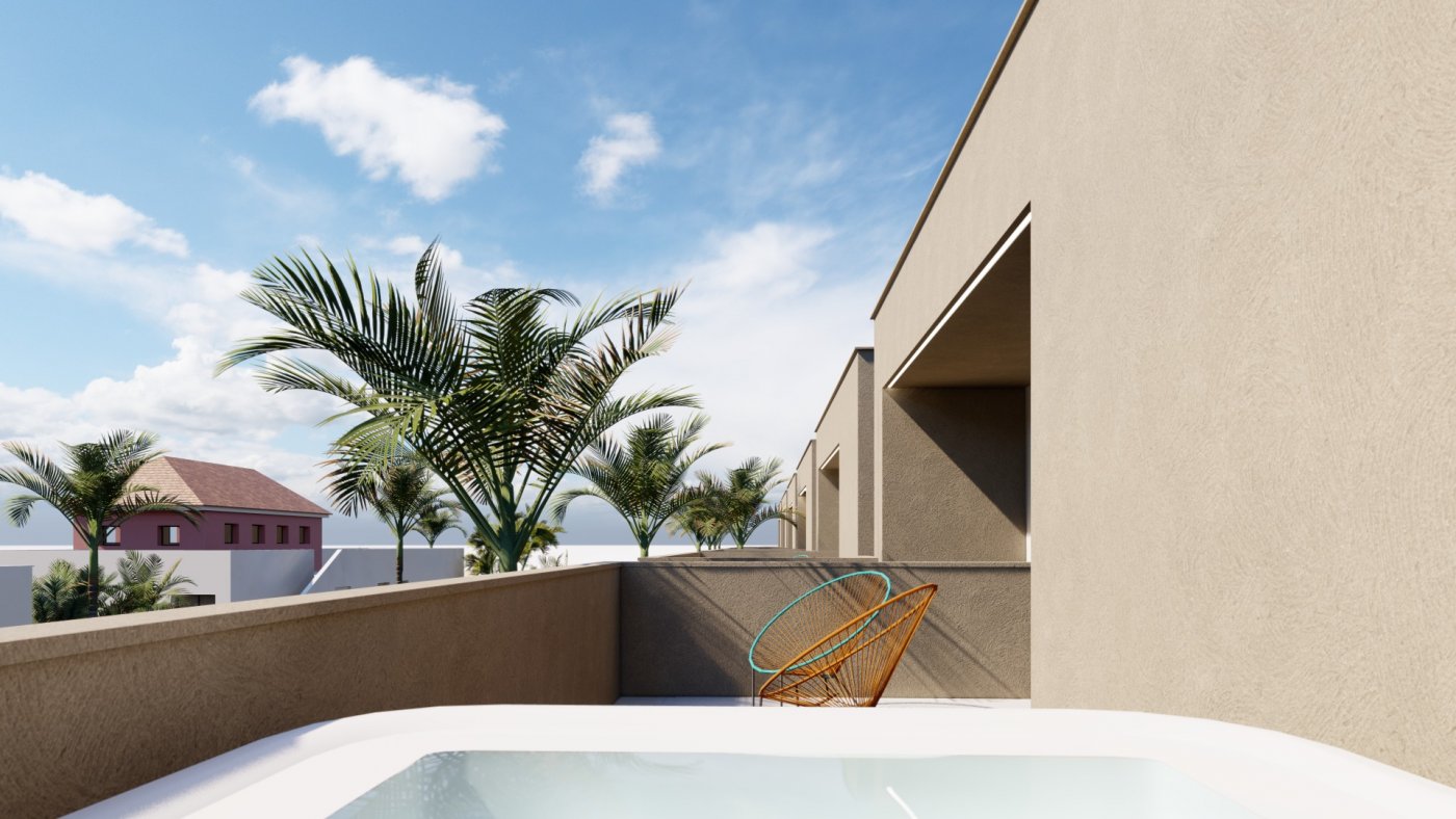 New build villas in los urrutias, murcia