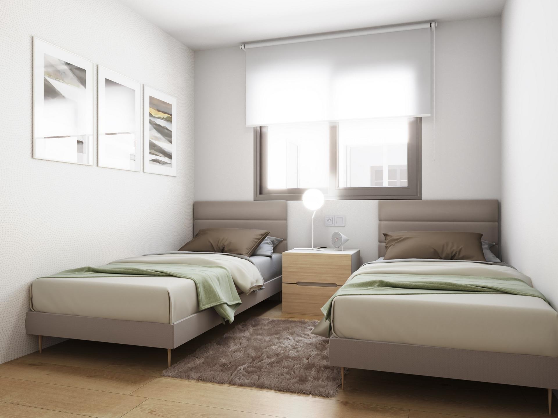 Modern new build apartments for sale in torrevieja 300m from playa del cura