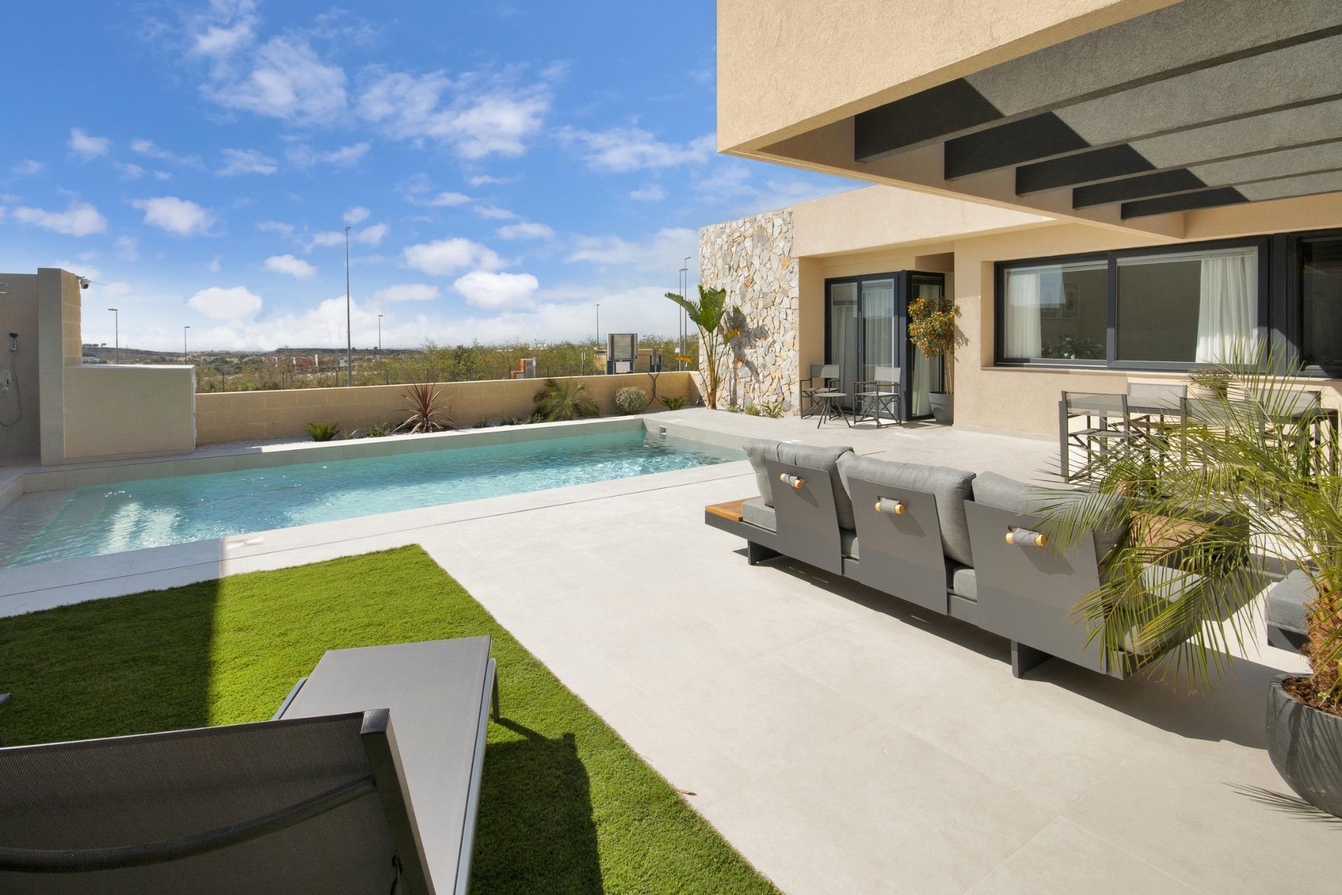 New build villas in altoana golf resort, murcia