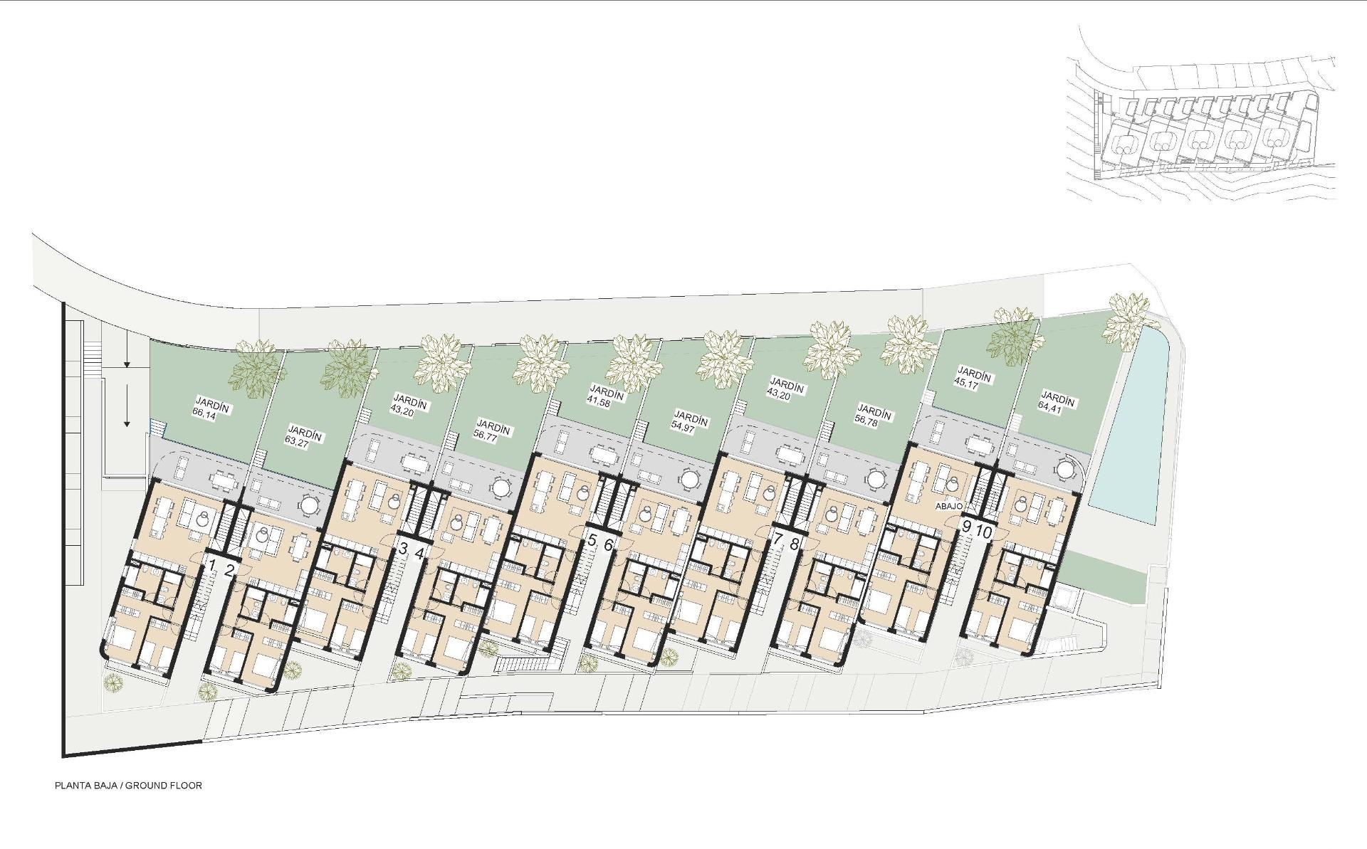 New build bungalows with sea views in la mata, torrevieja