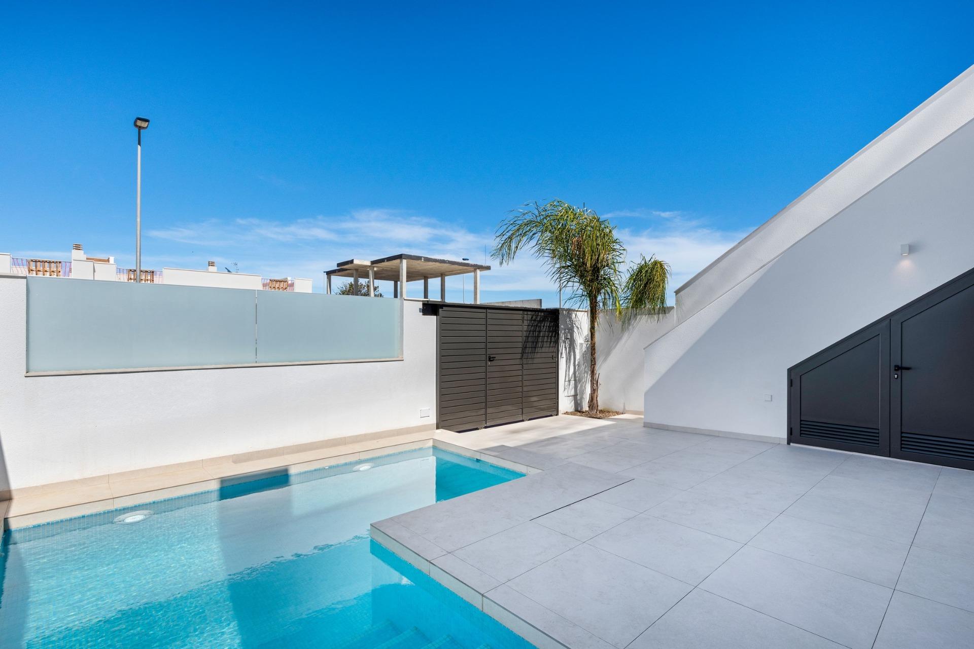 New build semi-detached villas in san javier