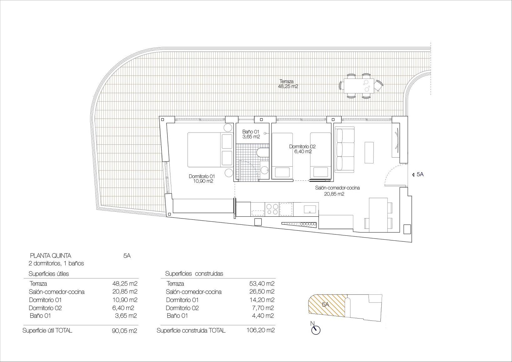 New build apartments and penthouses near the beach in torrevieja