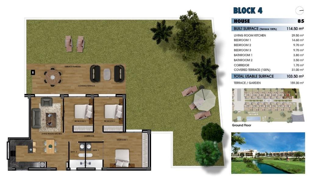 New build residential complex near la serena golf, los alcazares