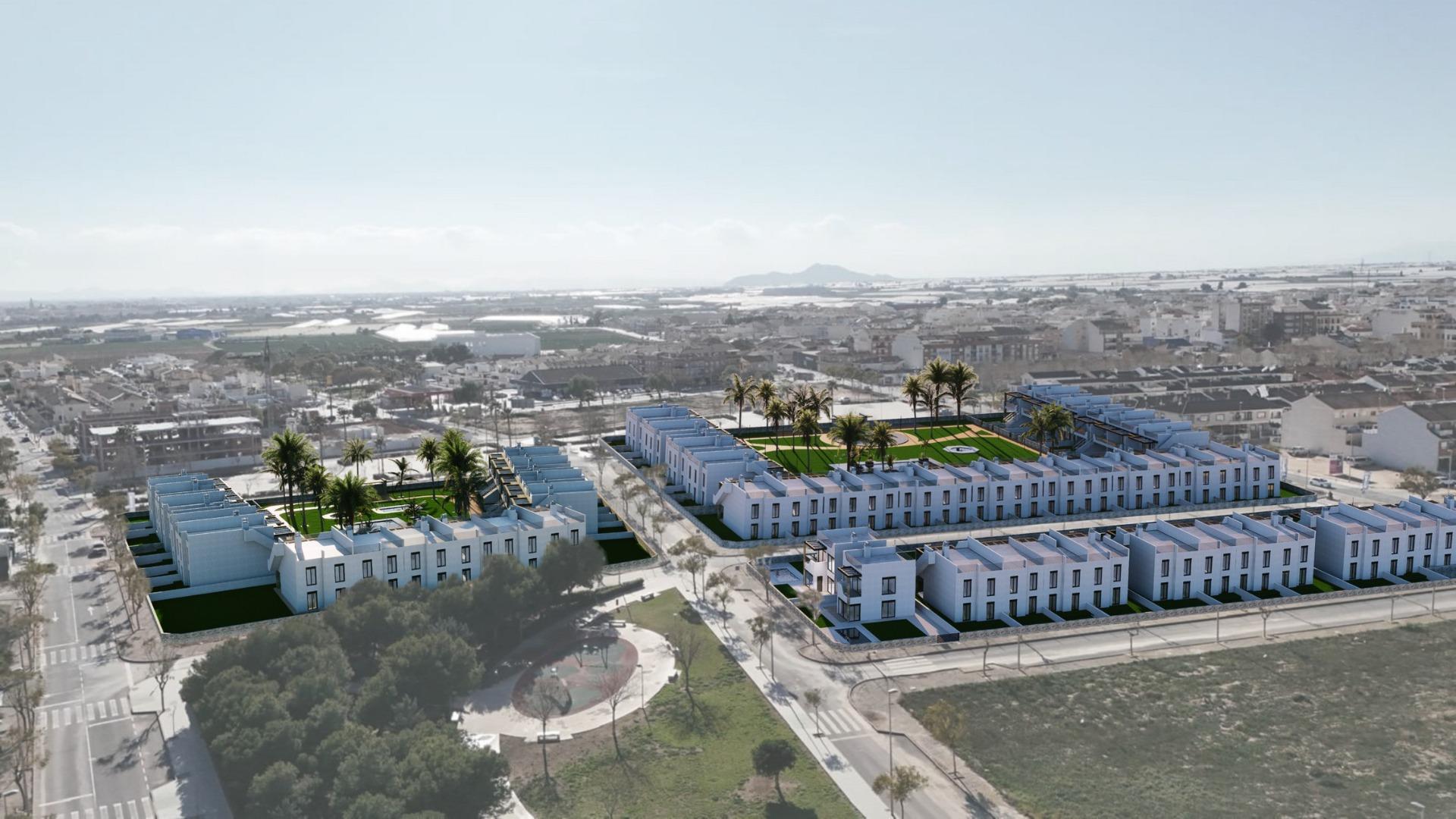 New build bungalows in pilar de la horadada
