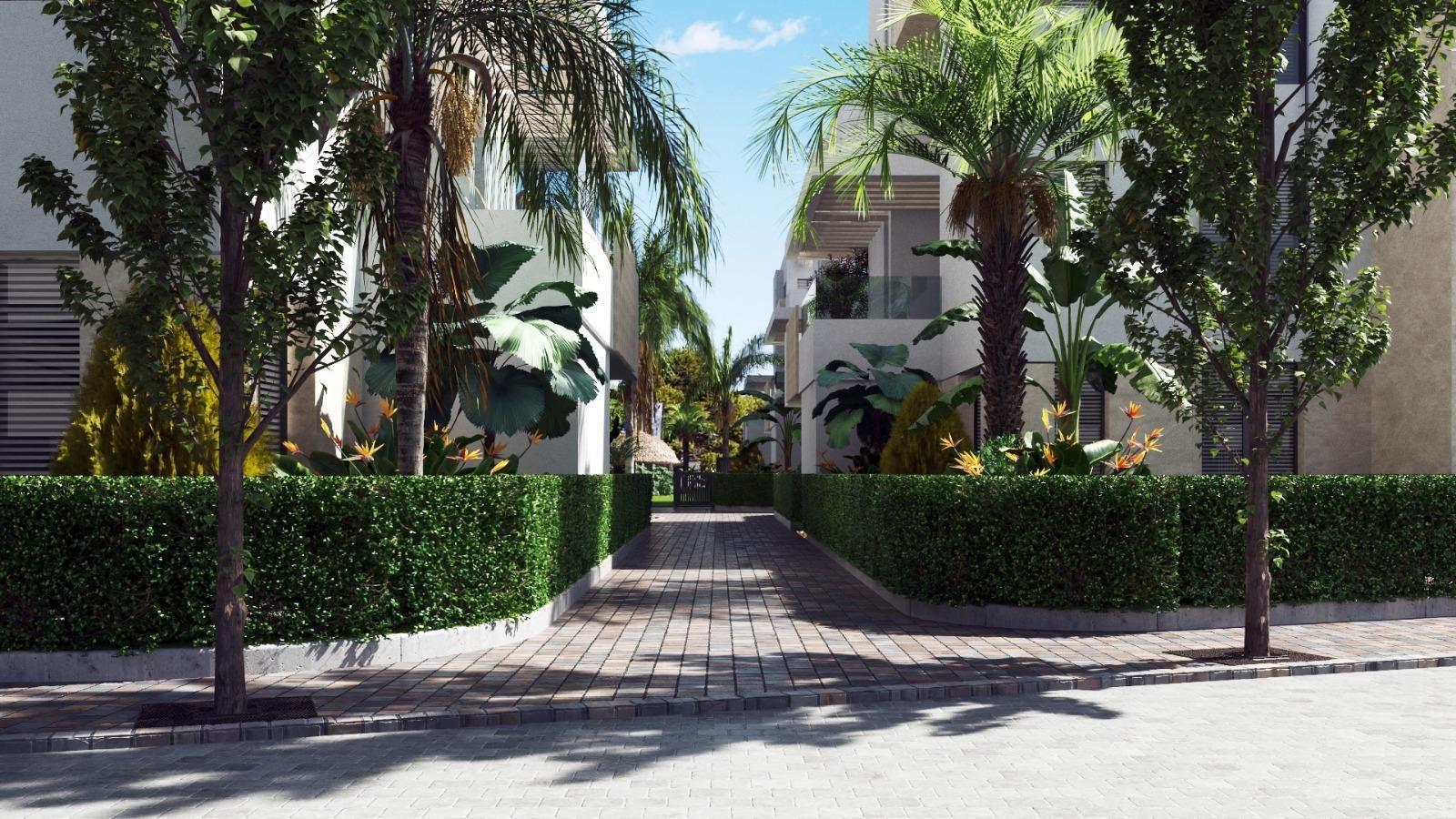 New build apartments in private gated resort in province of murcia