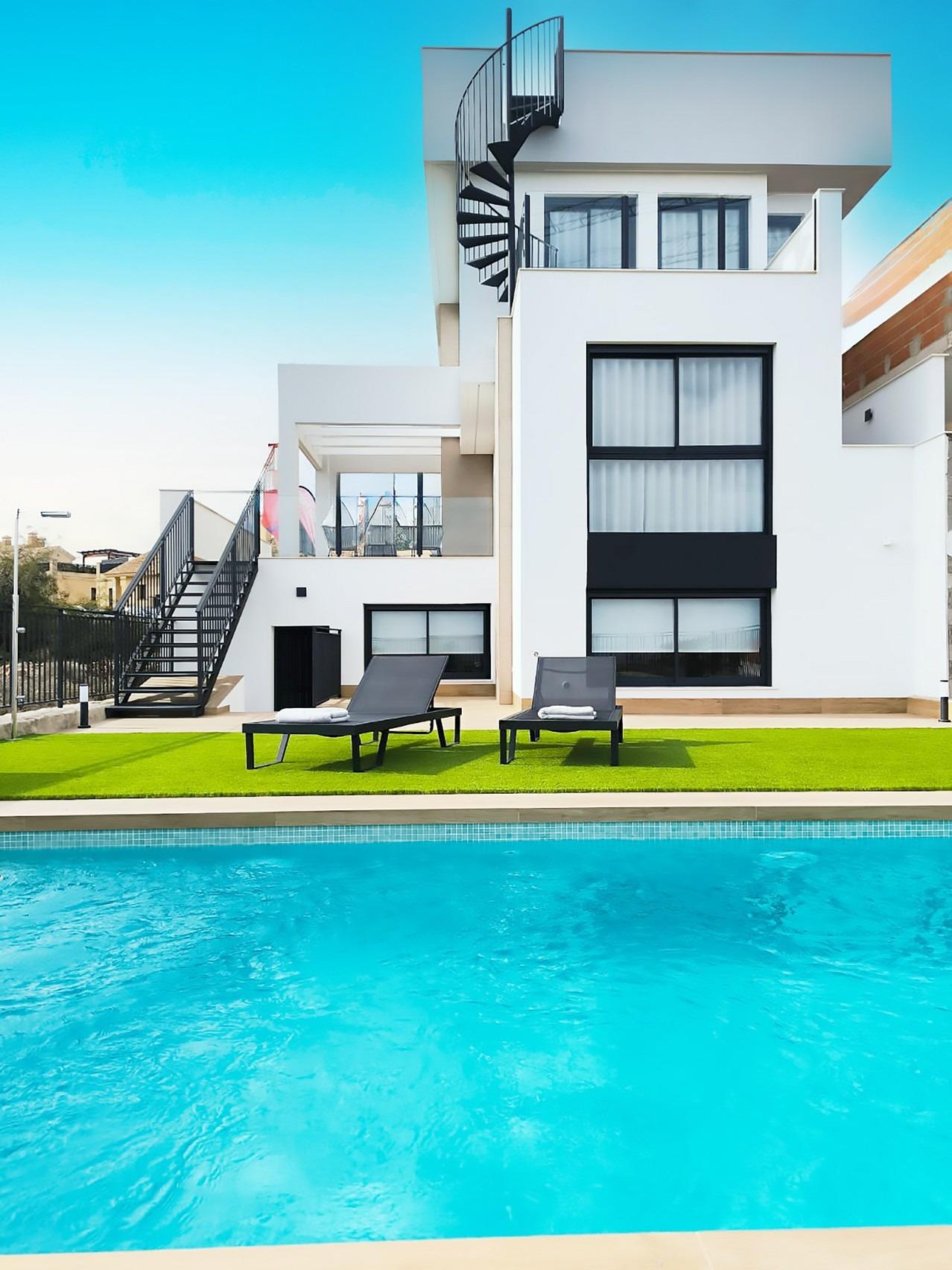 New build villas with private pool in la finca golf algorfa costa blanca south