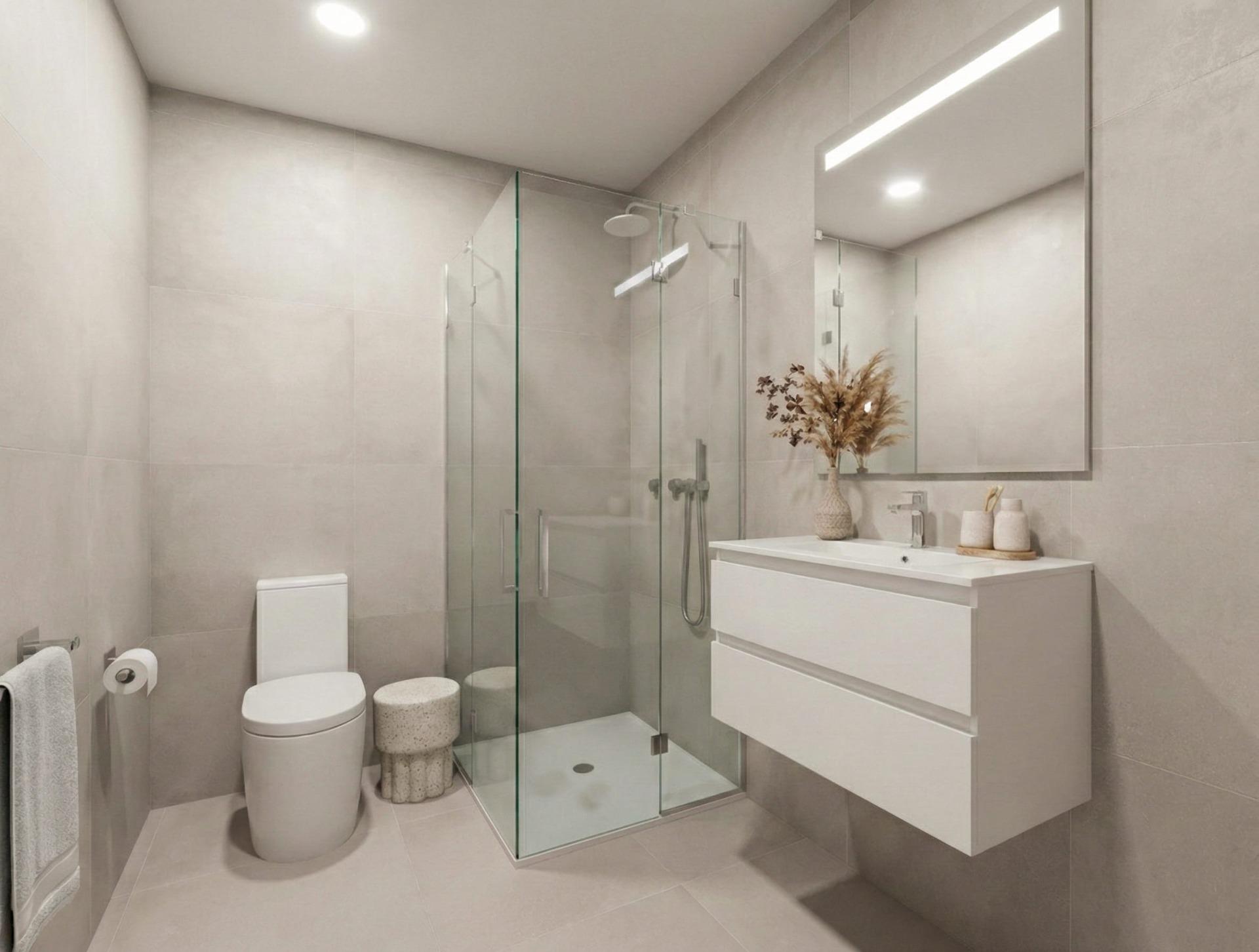 New build villas in camposol golf (mazarron-murcia) with private solarium and basement