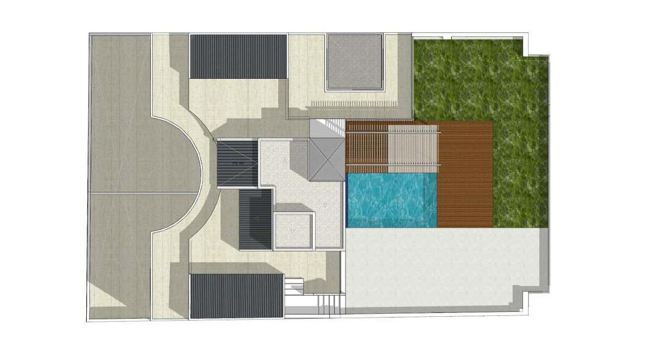 New build apartments with rooftop pool just 600 m from the beach in guardamar del segura