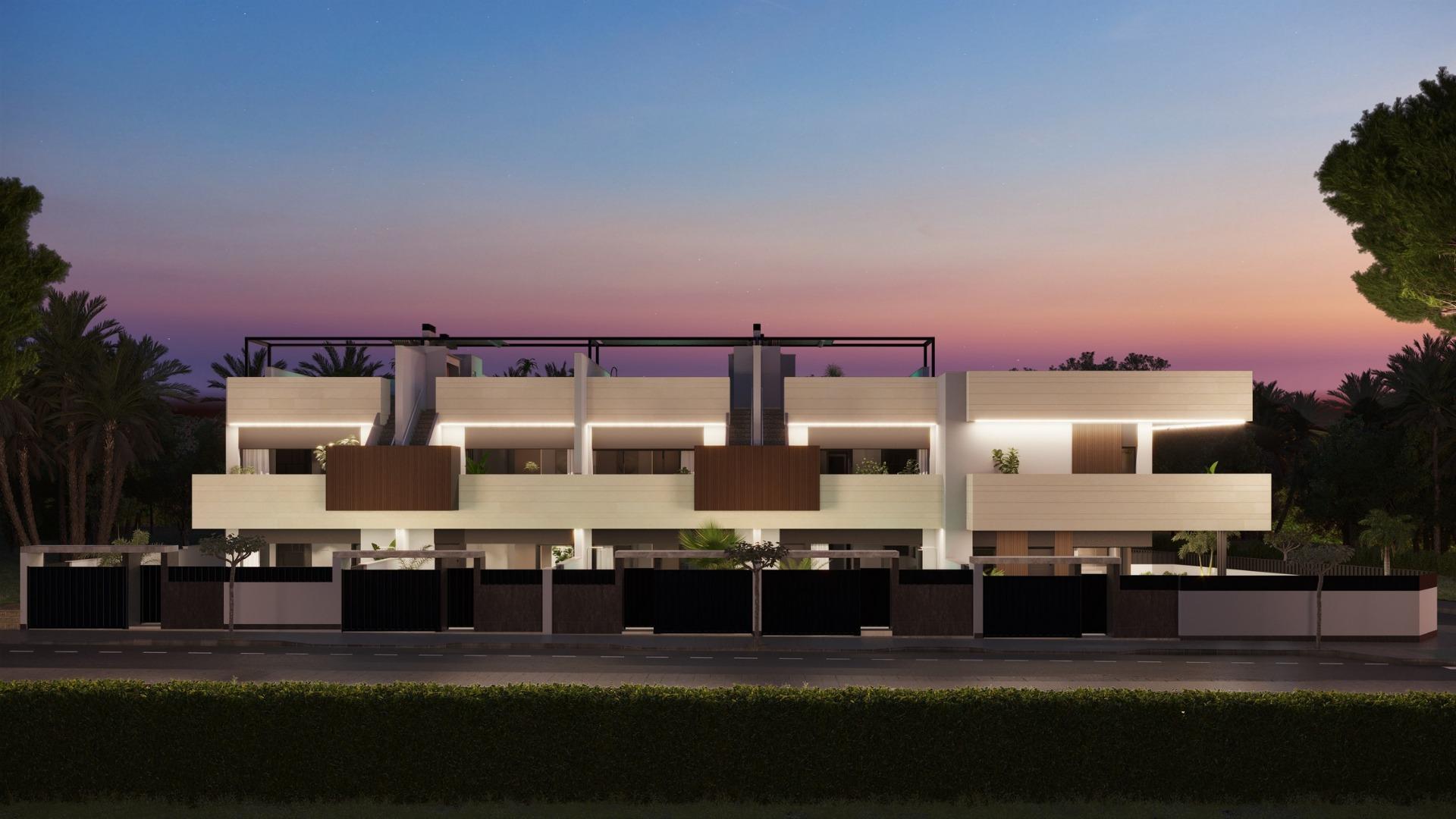 Boutique development of new build homes with private pools in pilar de la horadada