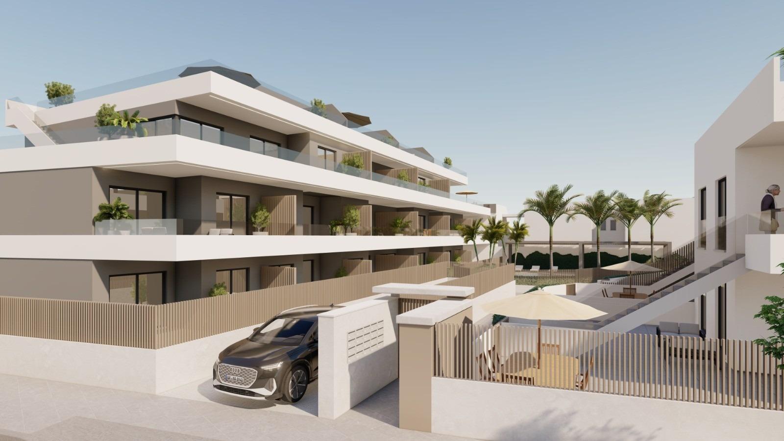New build apartments and bungalows for sale in pilar de la horadada near the beach