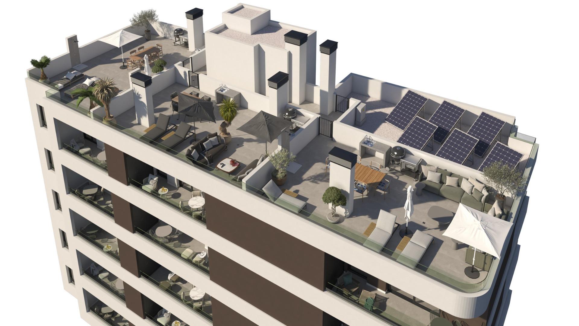 Modern new-build apartments in santa pola just 500 meters from the beach