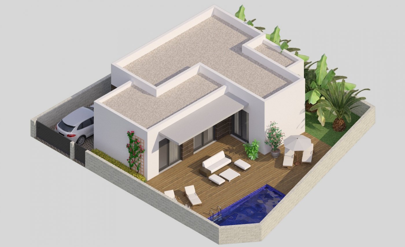 New build modern villas in benijofar