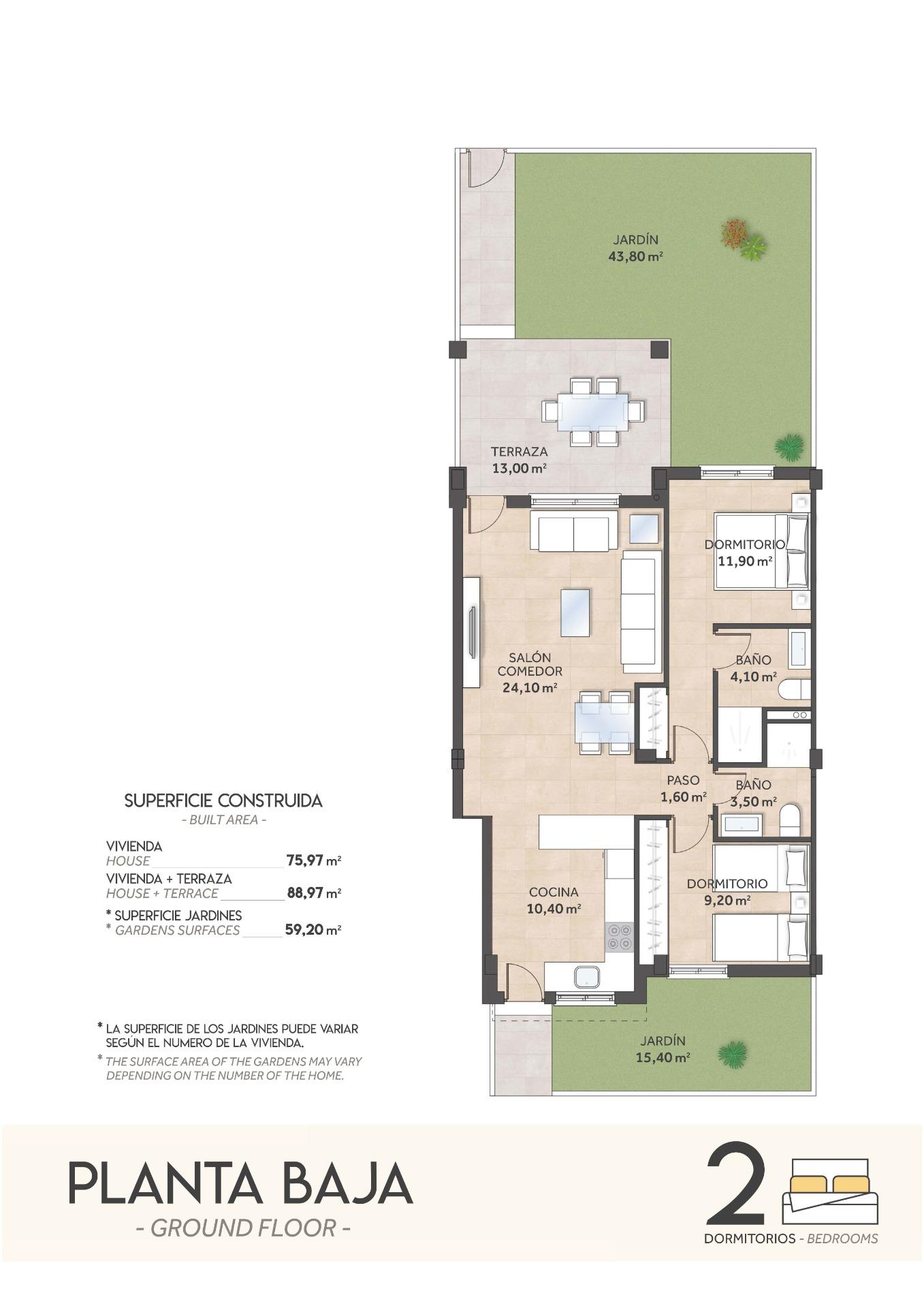 New build bungalows in san miguel de salinas – nature, golf and comfort
