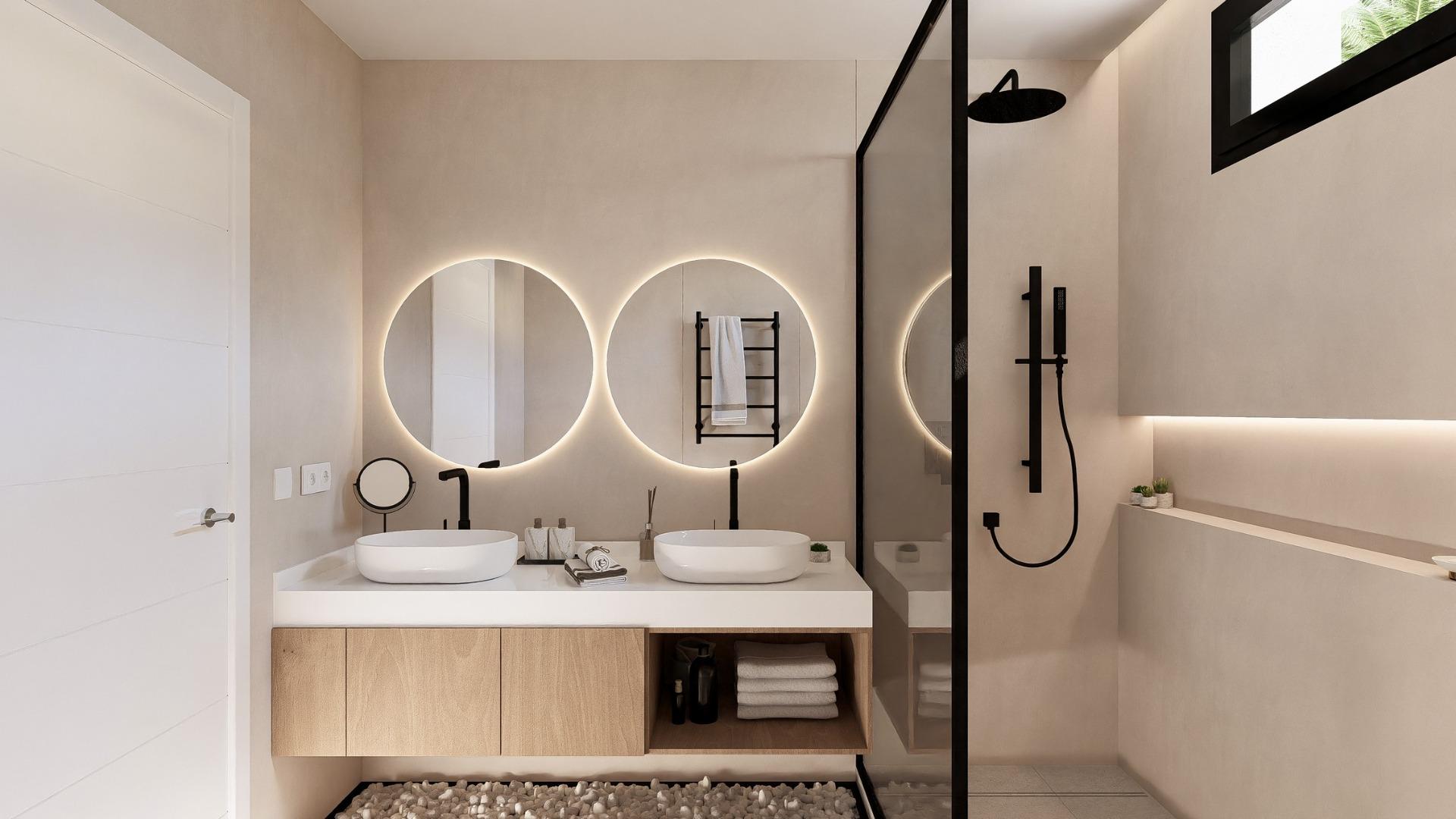 Contemporary one level villas in altaona golf resort murcia