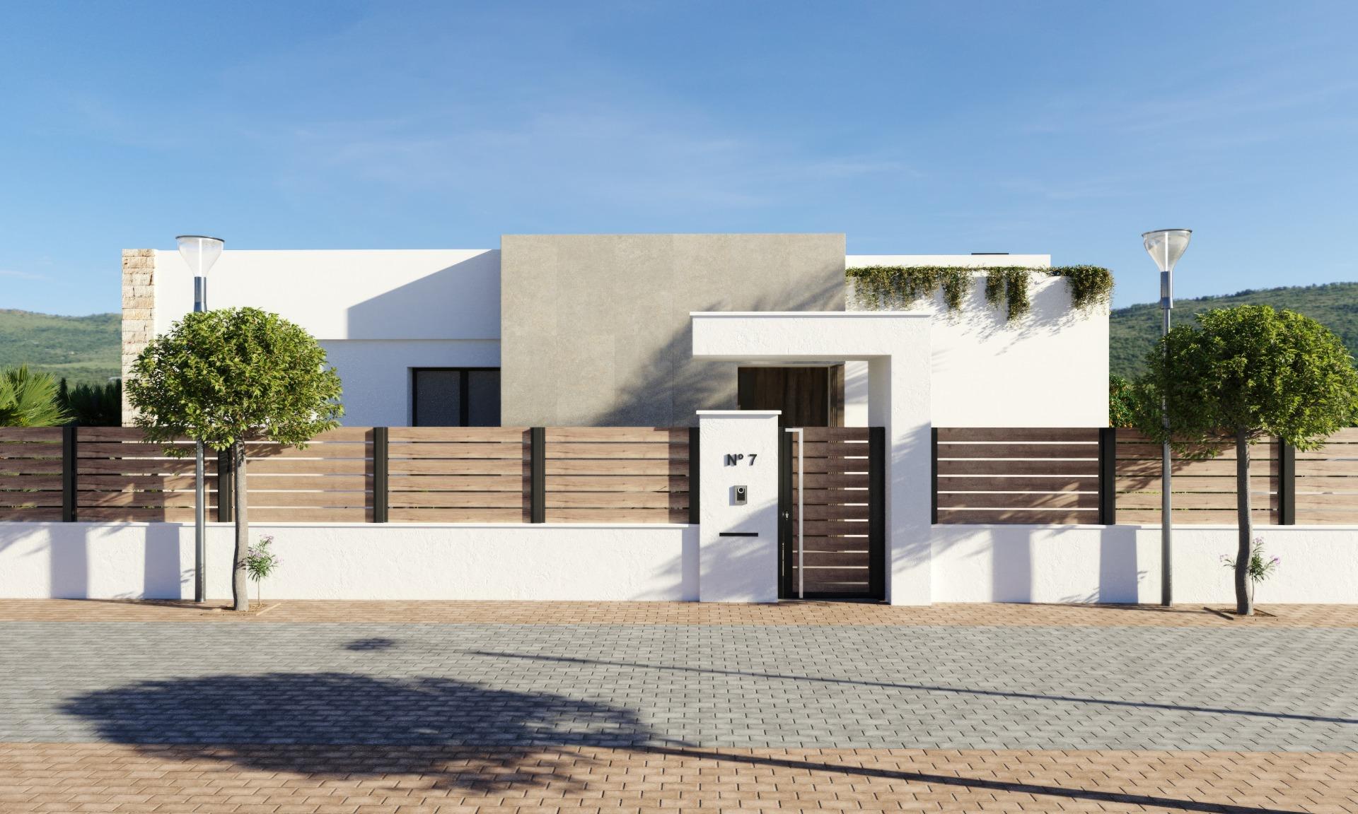 New build villas in hacienda del Álamo golf resort, murcia
